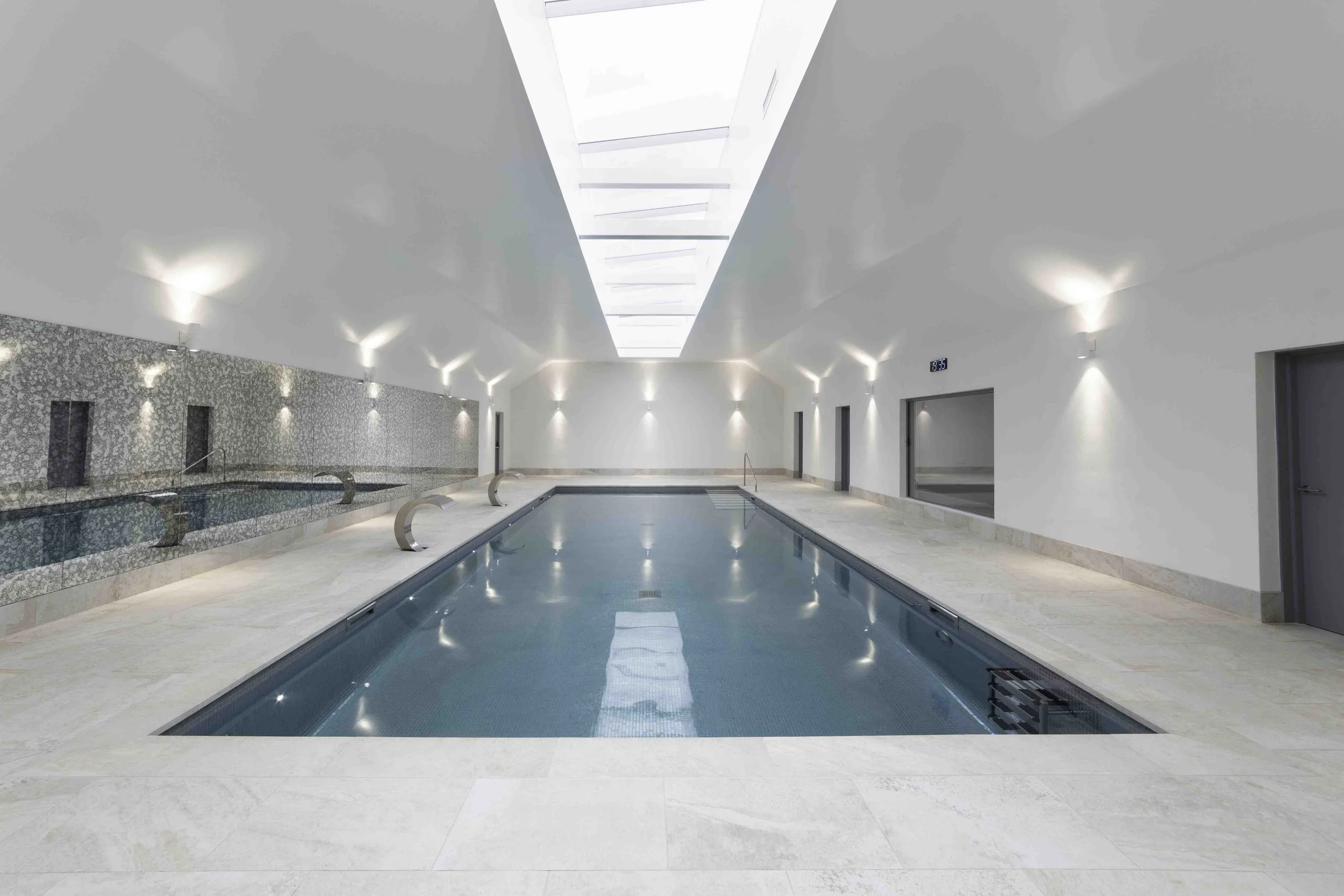 new build project for 'Letts Swim' interior swimming pool Suffolk