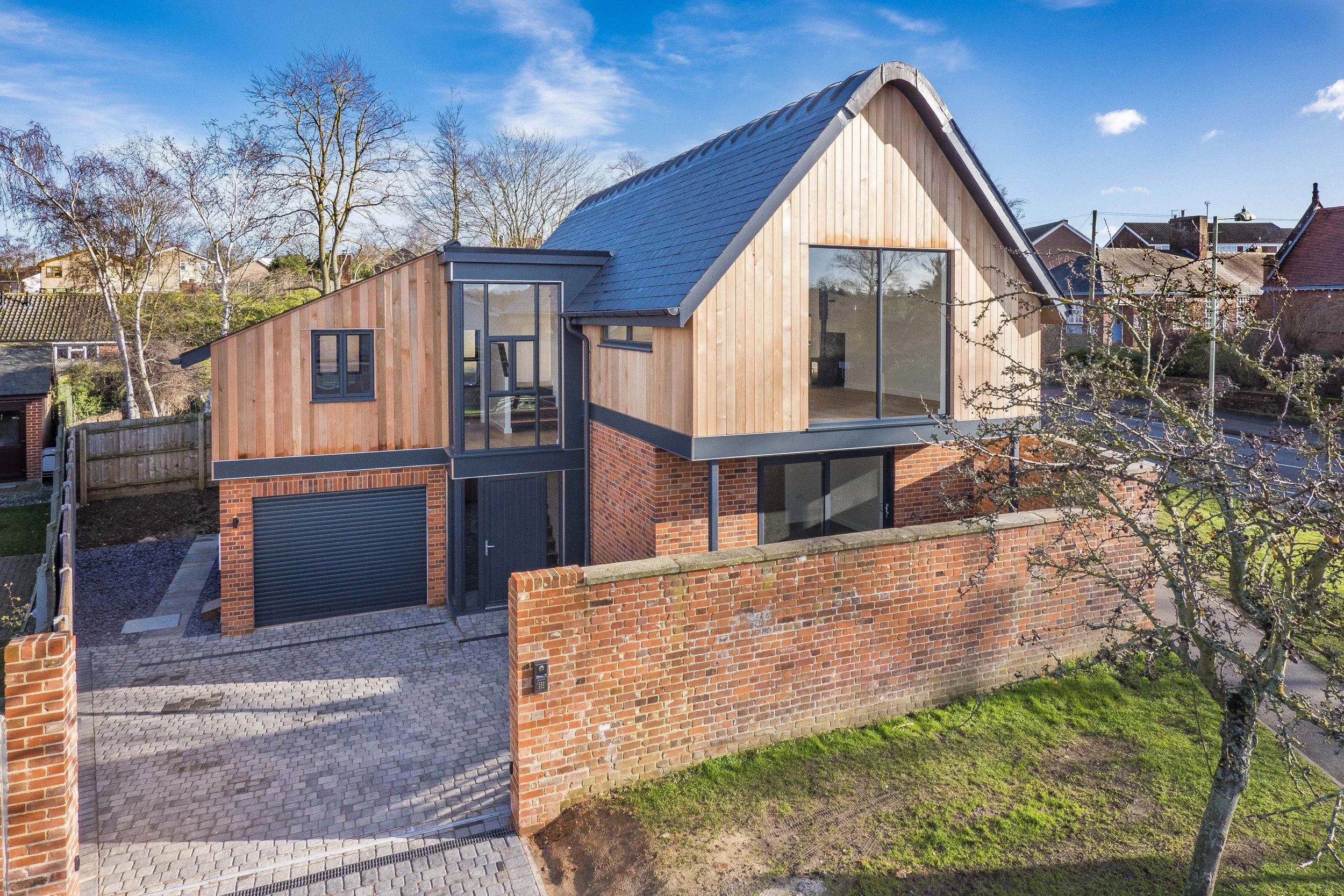 New Build -  corner plot within the conservation area of Hadleigh, Suffolk