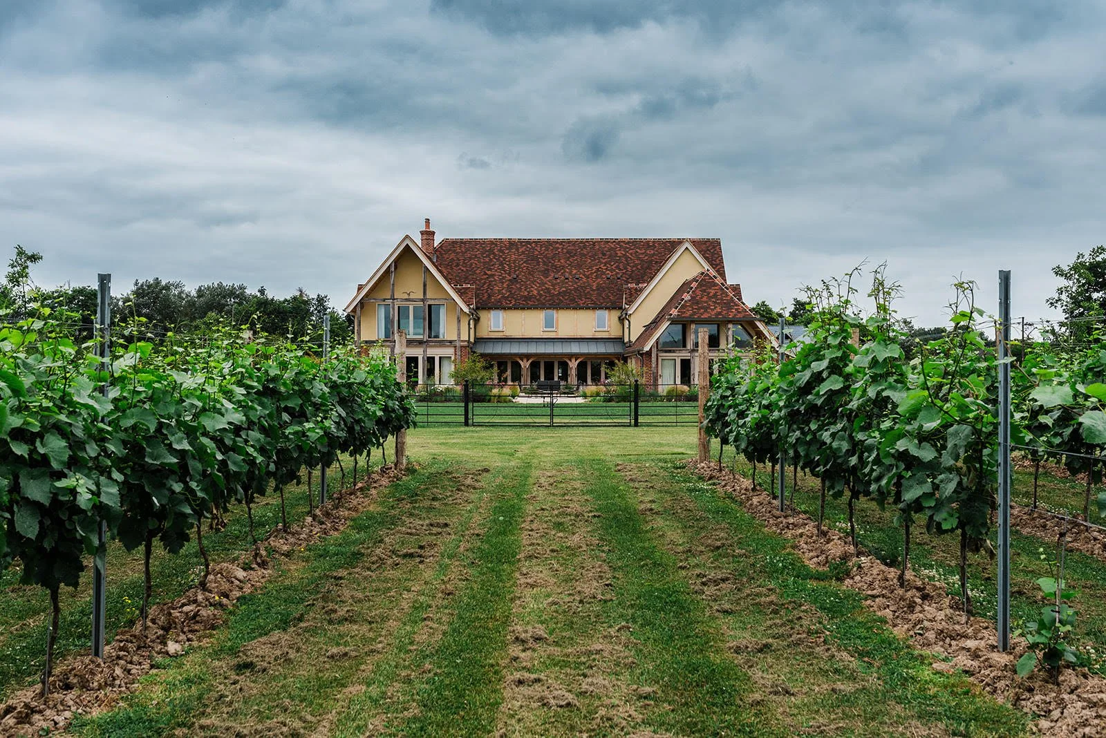 New Build Country House Exterior