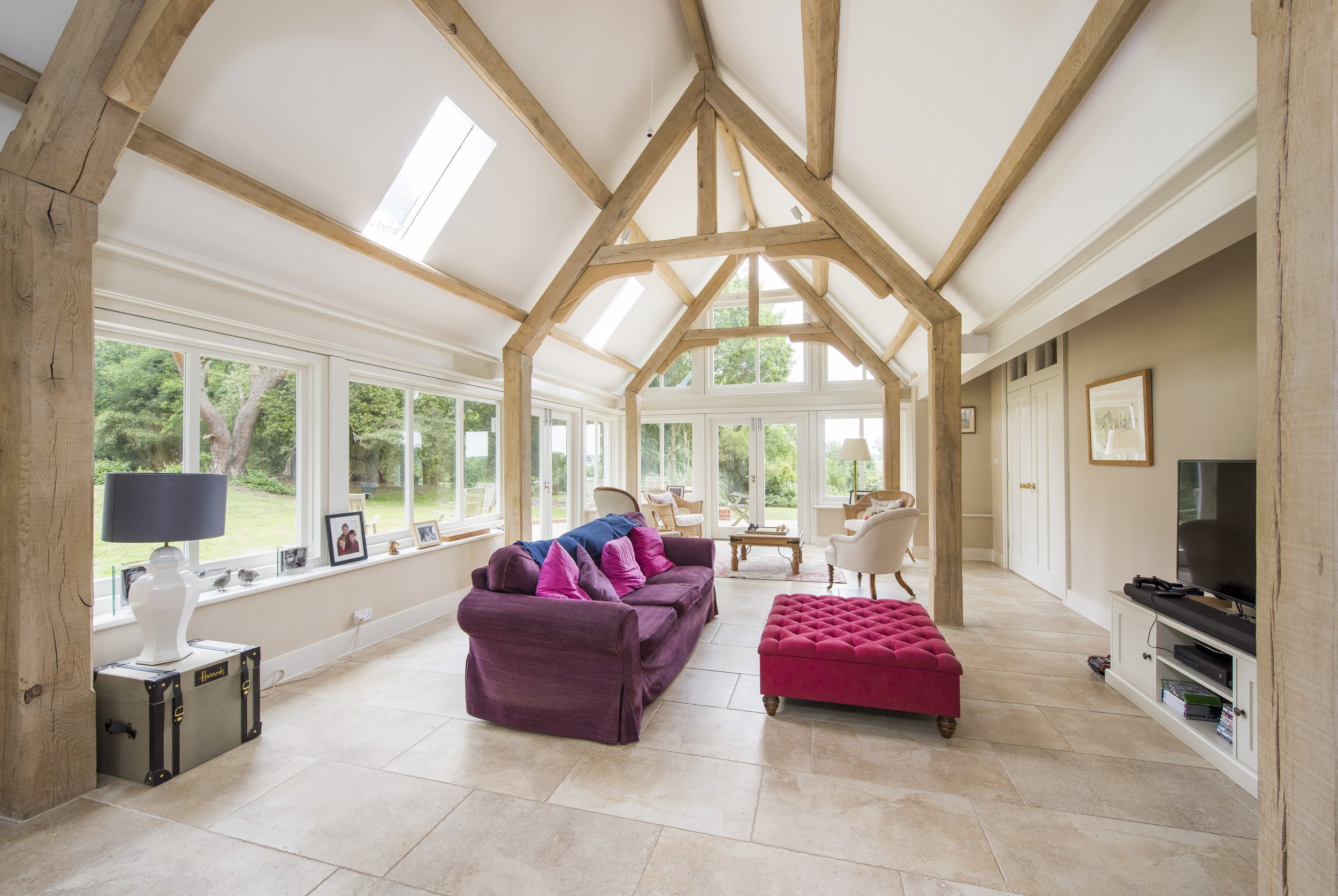 single storey extension forming Kitchen, Dining & Seating area, North Suffolk Coast