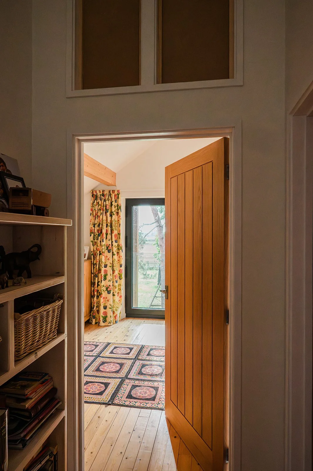 Sustainable Self-Build Annexe doors