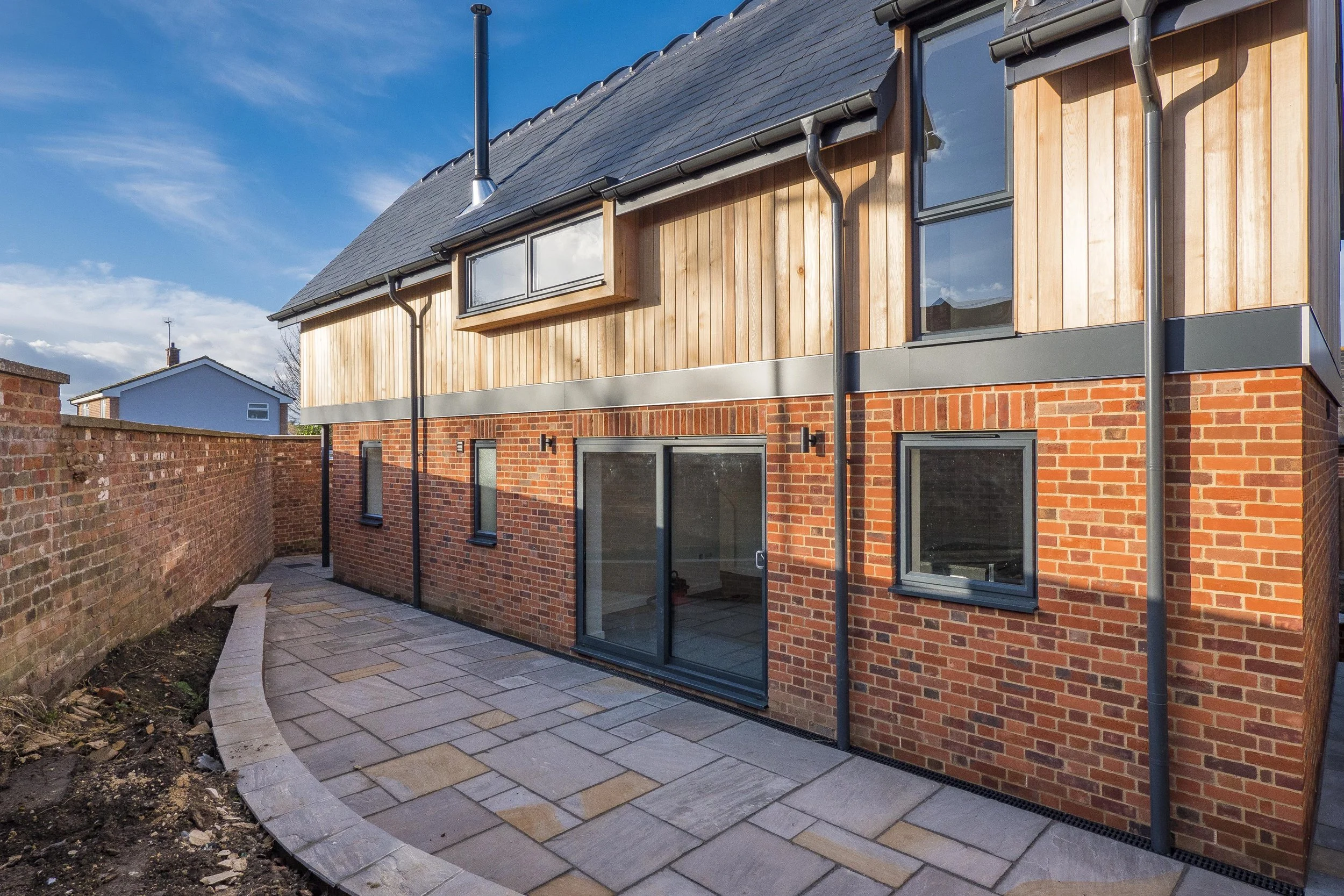 New Build -  corner plot within the conservation area of Hadleigh, Suffolk