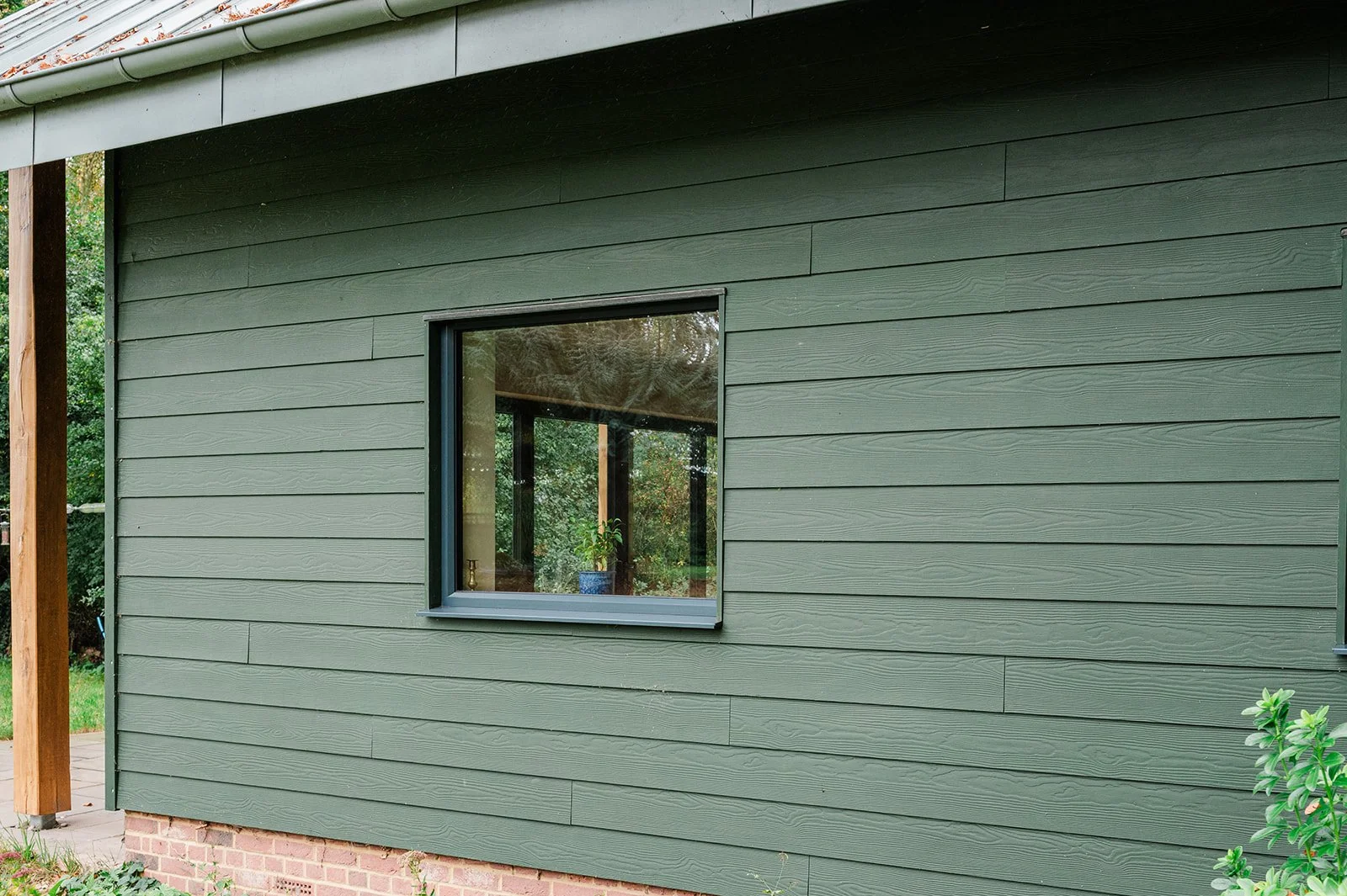 Sustainable Self-Build Annexe glazing