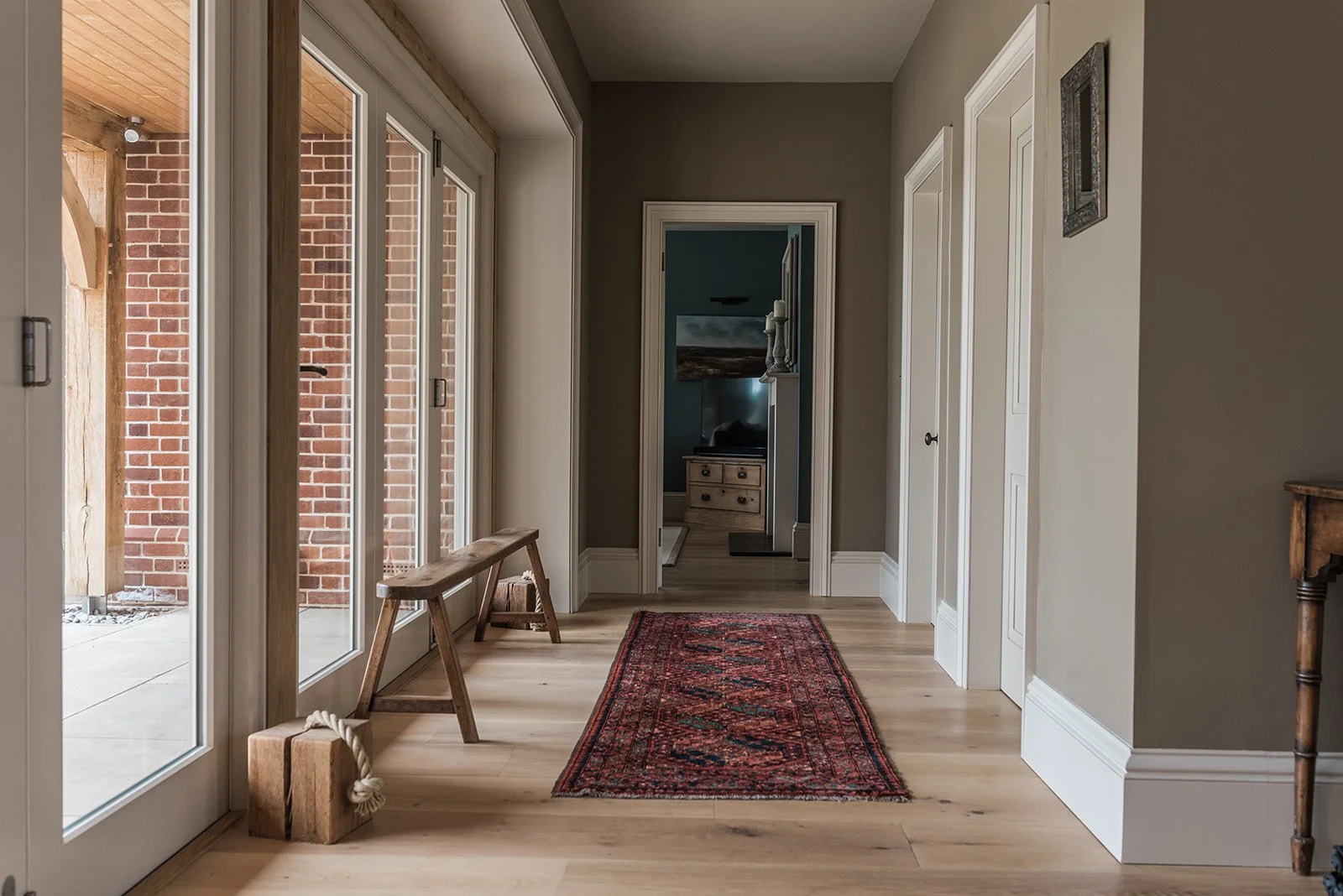 New Build Country House Hallway