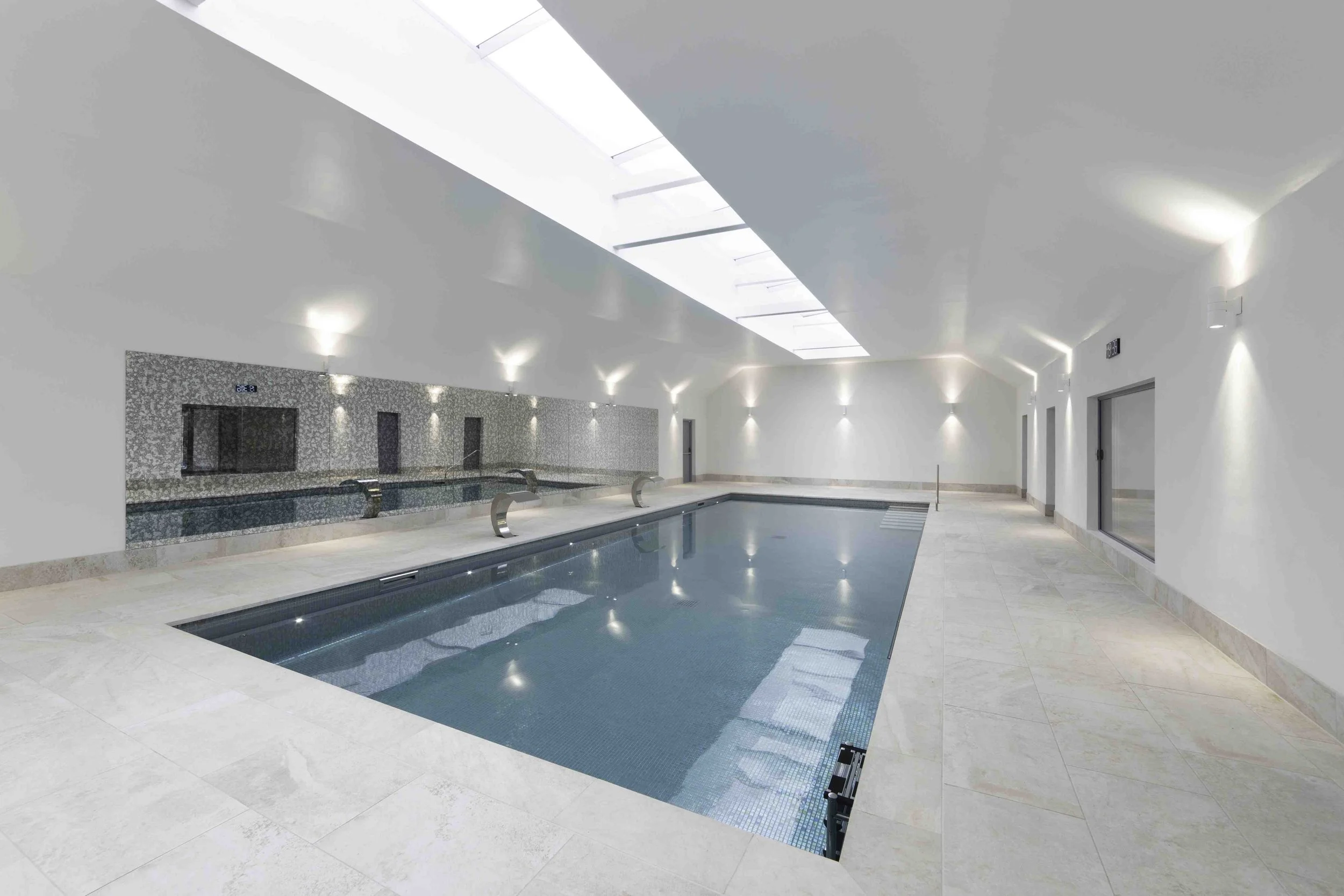 new build project for 'Letts Swim' swimming pool Suffolk