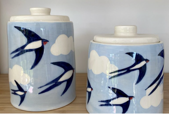 Artists Studio & Pottery Workshop pots