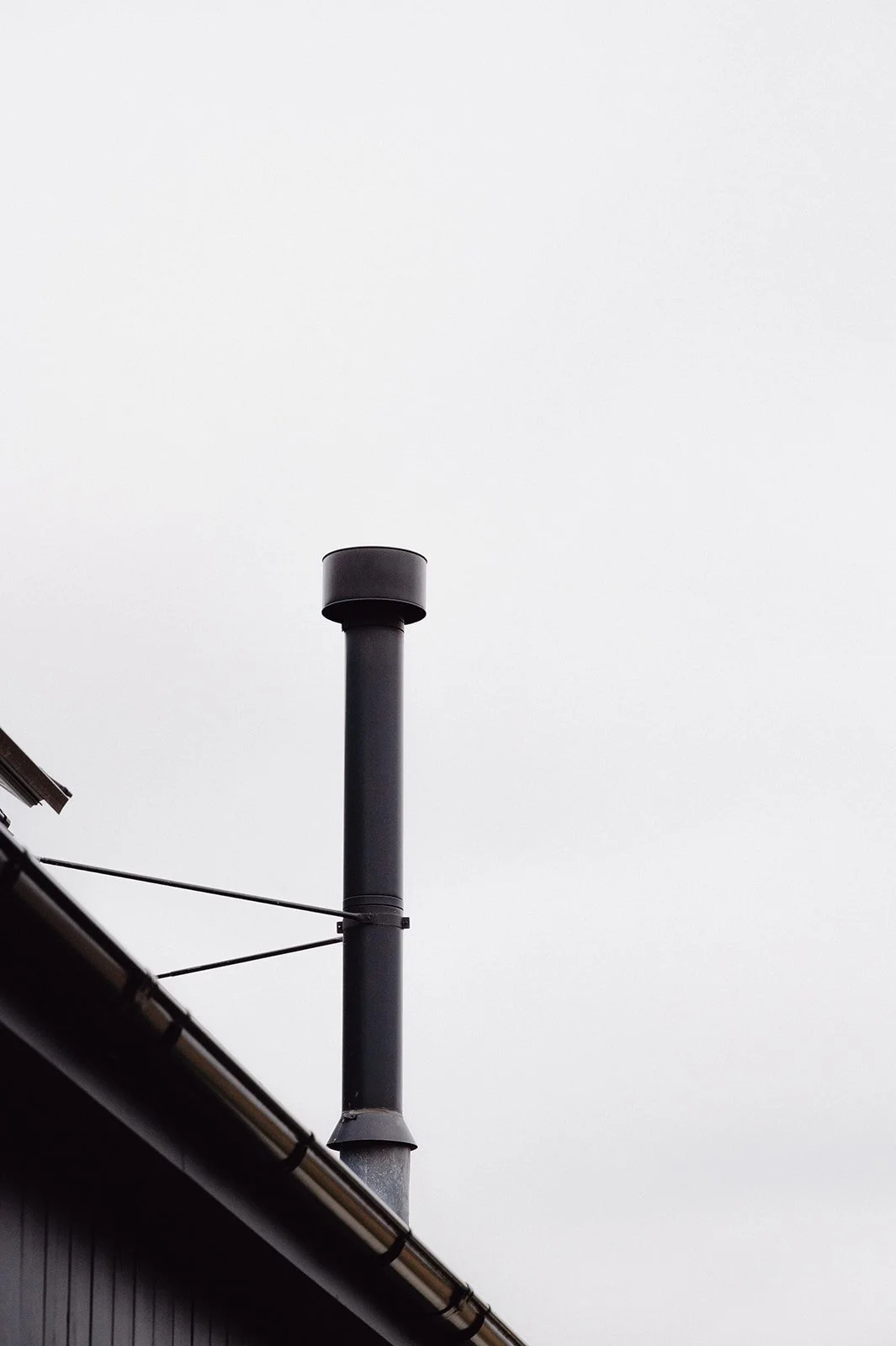 Neo-Vernacular Farm Dwelling chimney