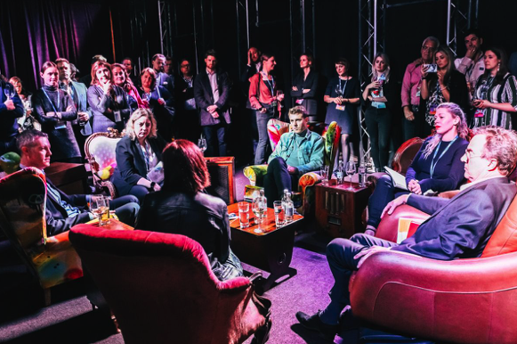 Experience Makers members attending an industry event