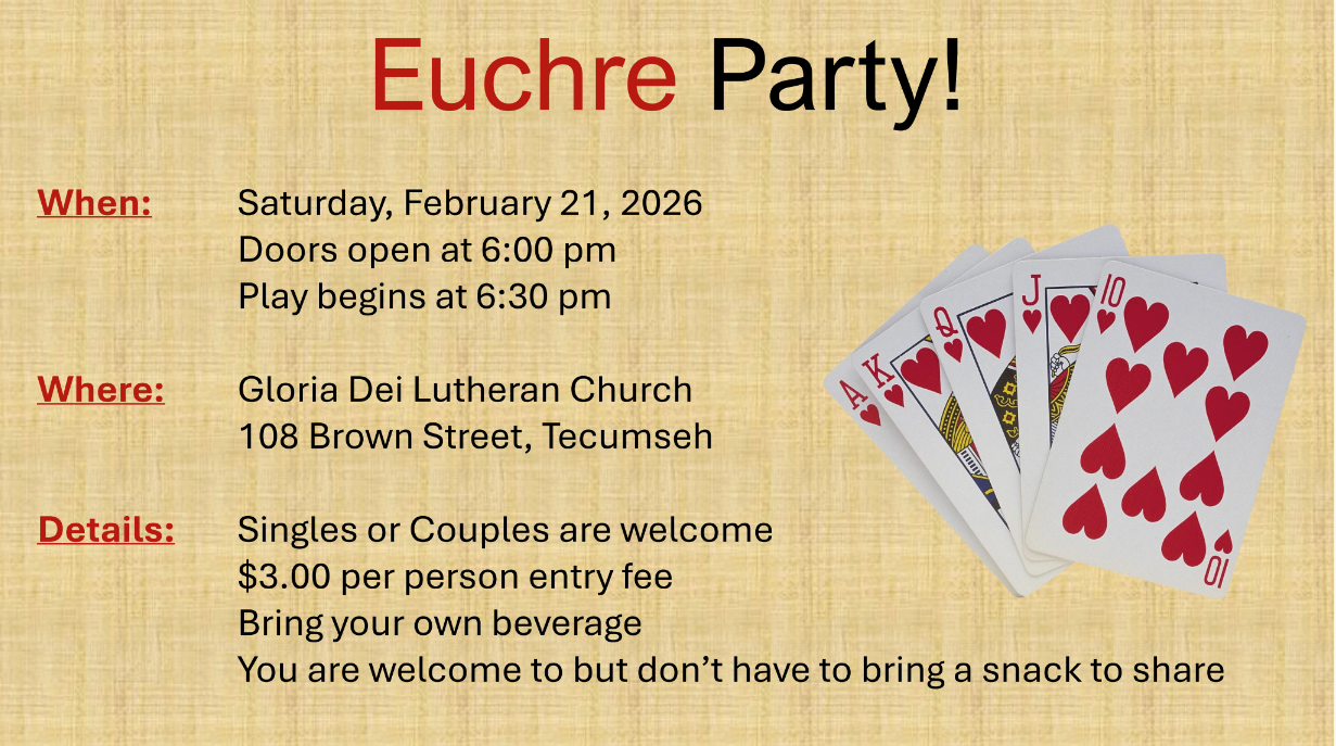 Euchre Party