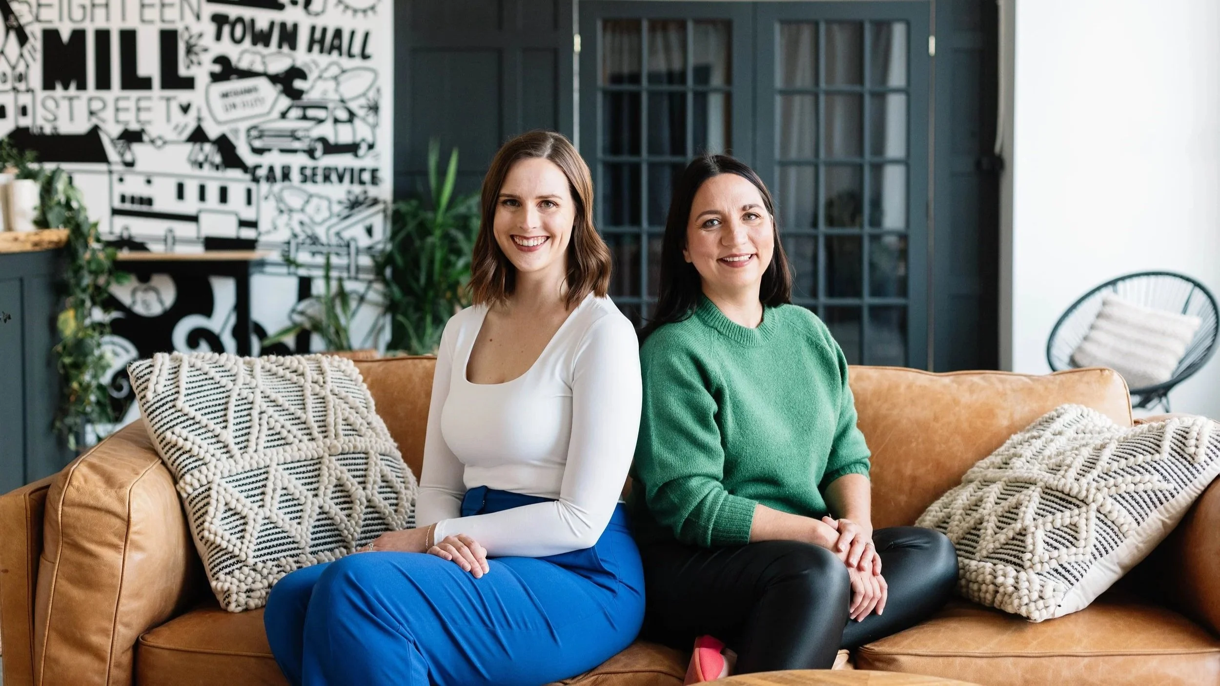 Megan Patterson and Natalie Cox, co-owners of CPI Interiors, an Ottawa interior design firm.