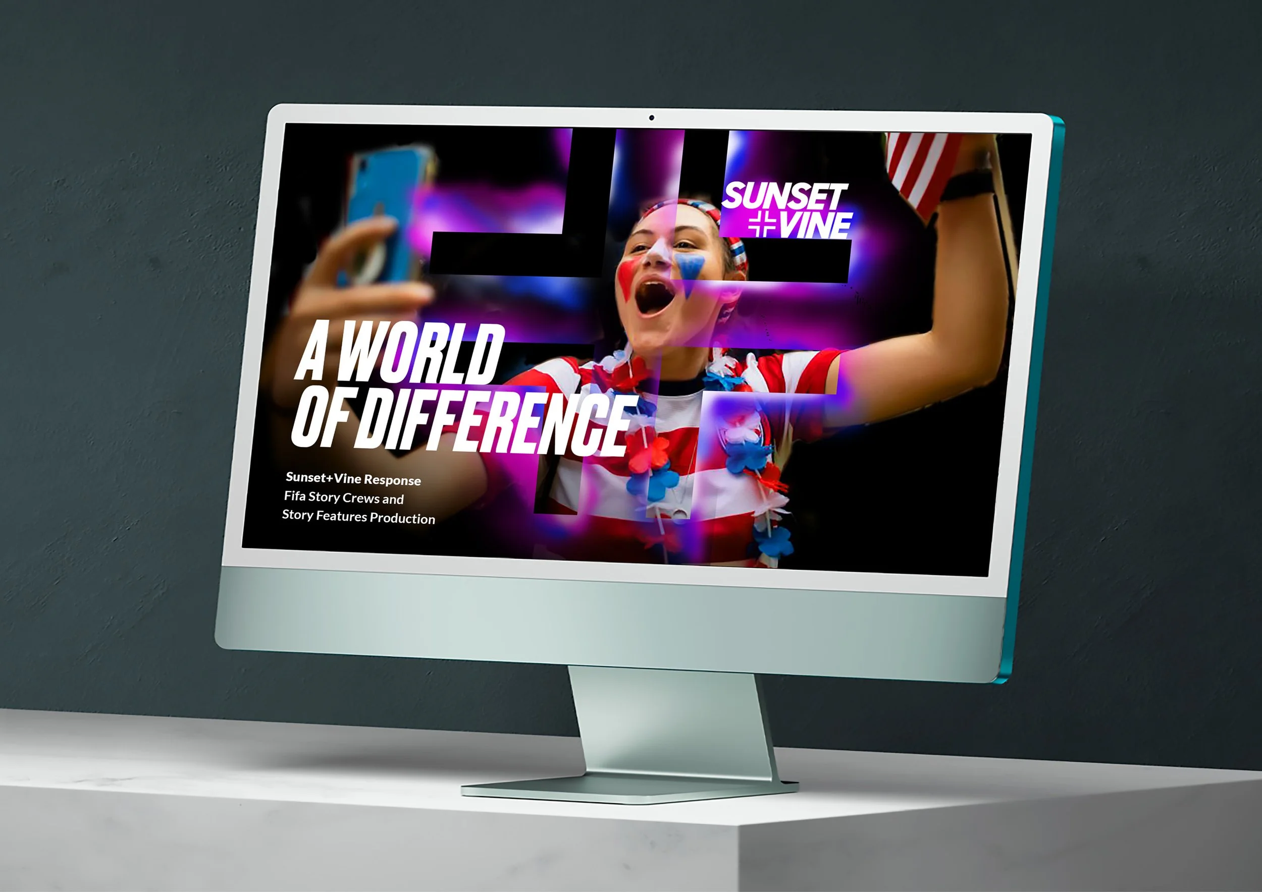 Sunset + Vine Pitch Deck design