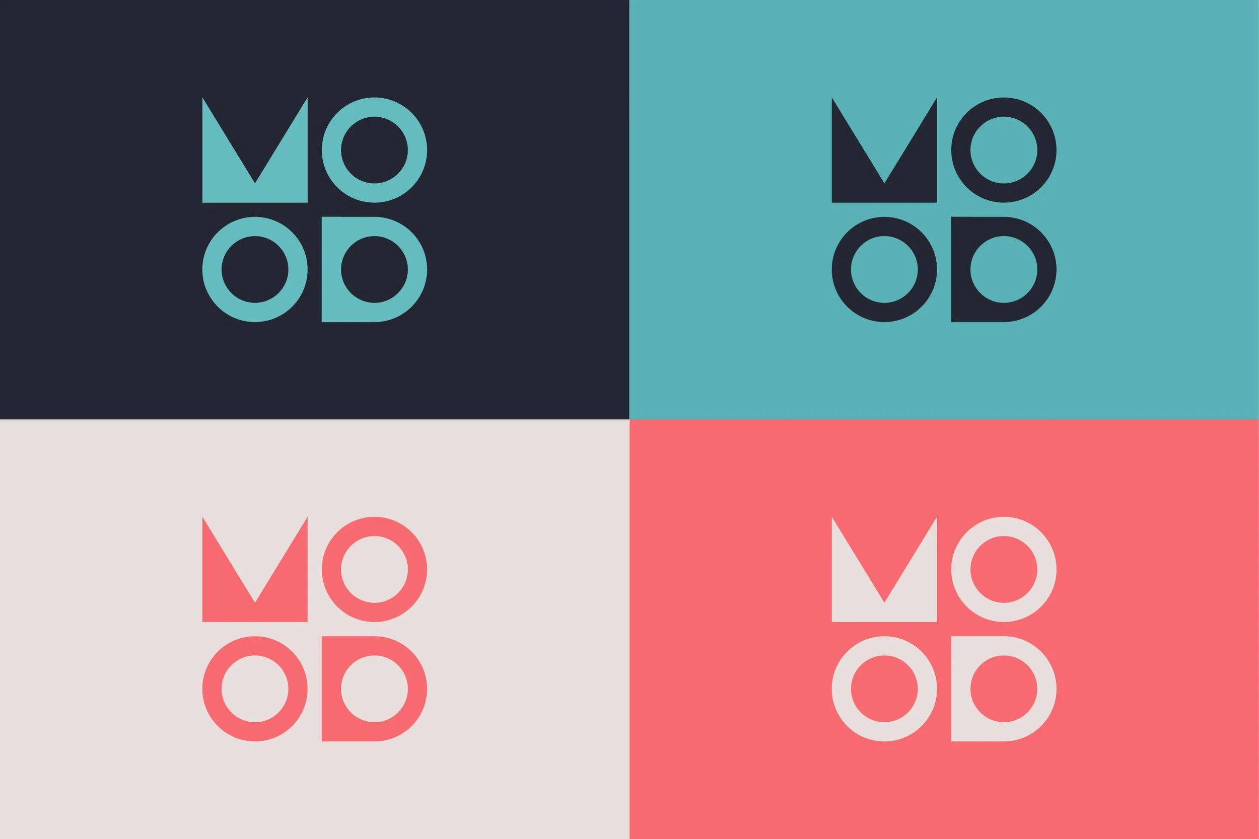 MOOD caps logo design