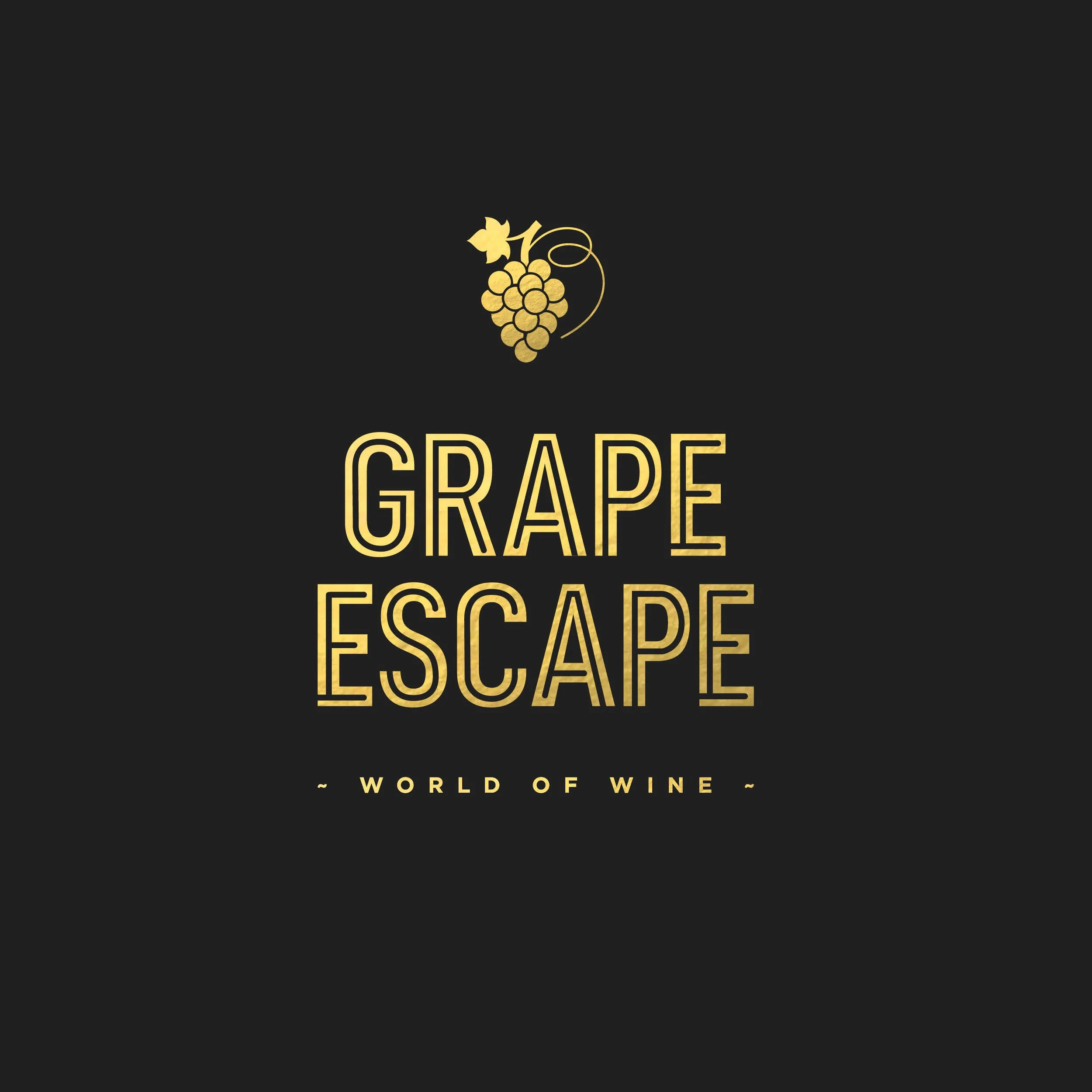 Grape escape logo design