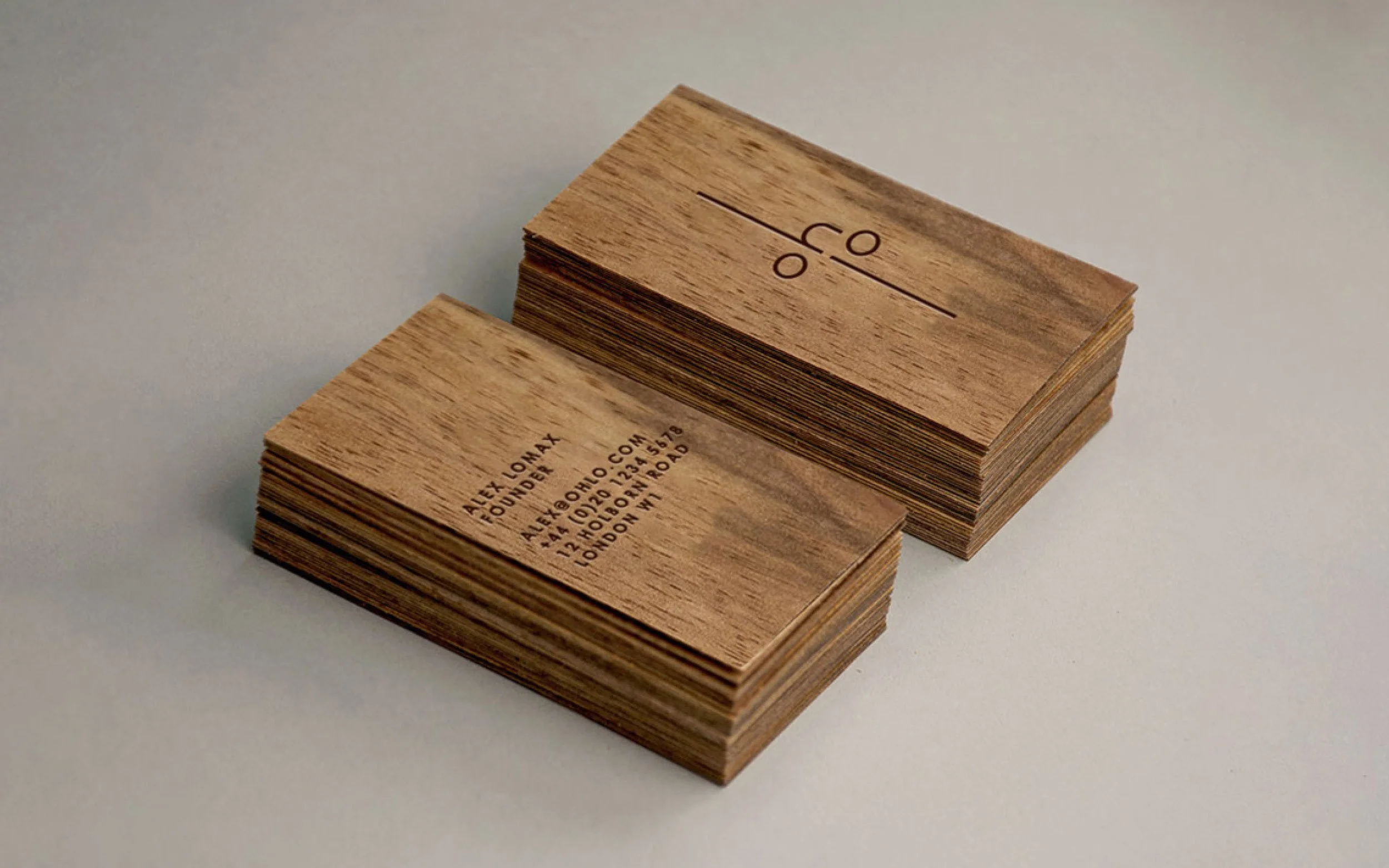 Business card design