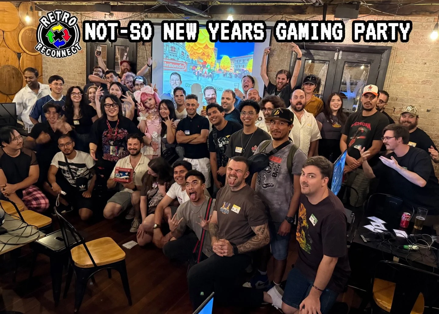 Y&rsquo;all Brought the Party!!! 🎉 Holy Turnout, absolutely incredible to see so many new friends join our gaming &amp; social adventure 🔥Truly blown away by all your support 🙌 If you have fun photos you&rsquo;d like to share, pls send em through 