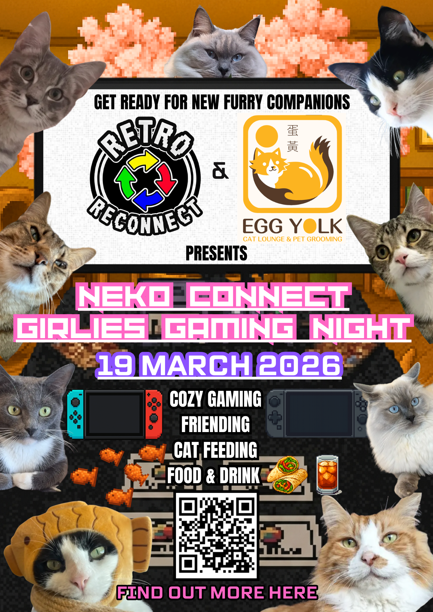 Session 4 - Neko Connect, Girlies Gaming Night