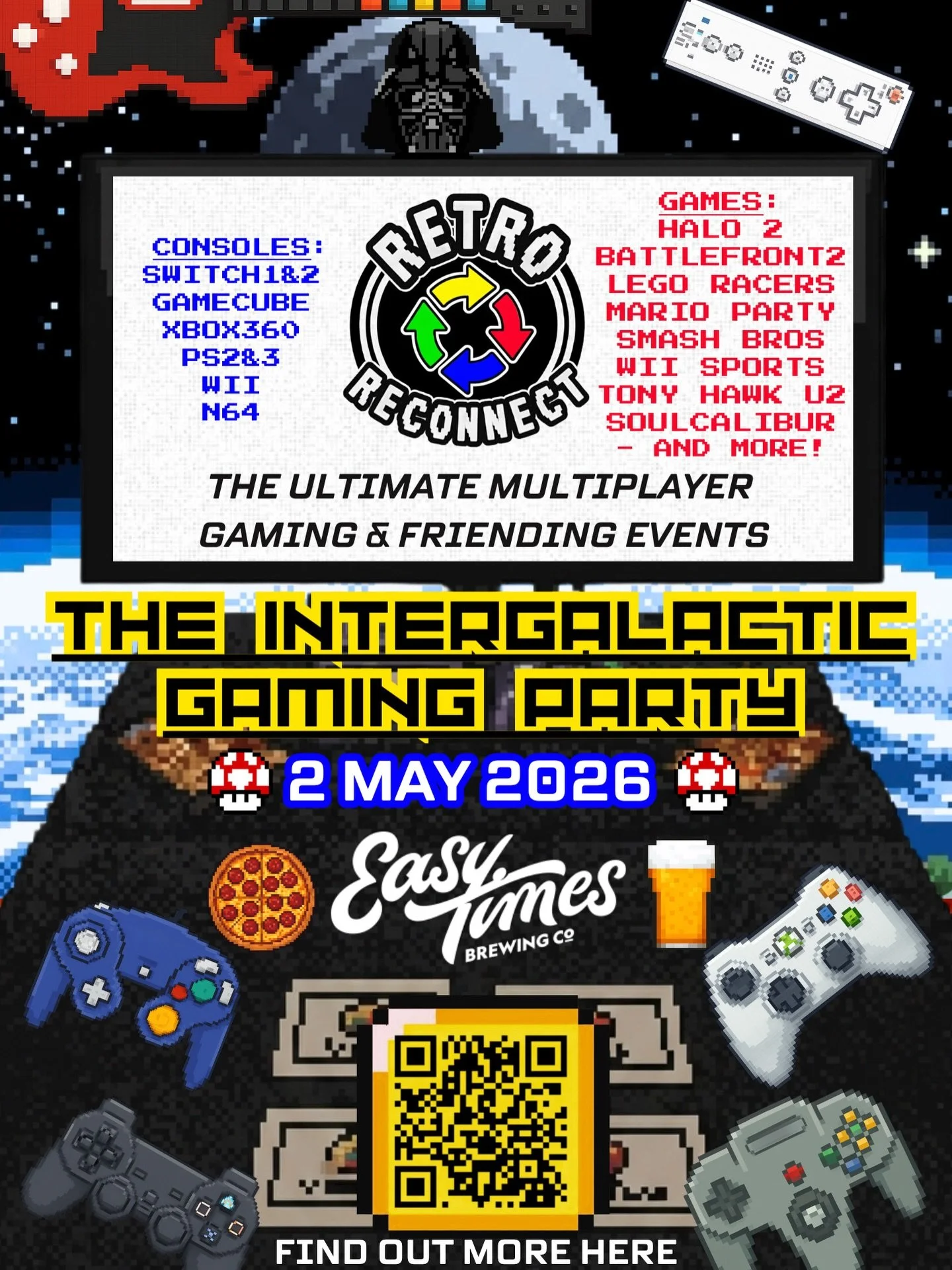 May the Forth Be With You! 🛰️ Celebrate the Intergalactic Occasion Early - just before its official arrival on the long weekend (QLD&rsquo;s Labour Day). We got Space-themed games to amp up the Casual Competition 👾 Boarding passes in Bio 🎟️

#thin