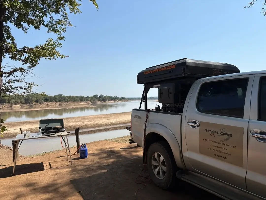 "We used GoXplore Zambia for our camping trip to South Luangwa National Park and were immensely impressed with the quality and simplicity of the gear. We were provided with everything we needed to enjoy a hassle-free camping experience, includin