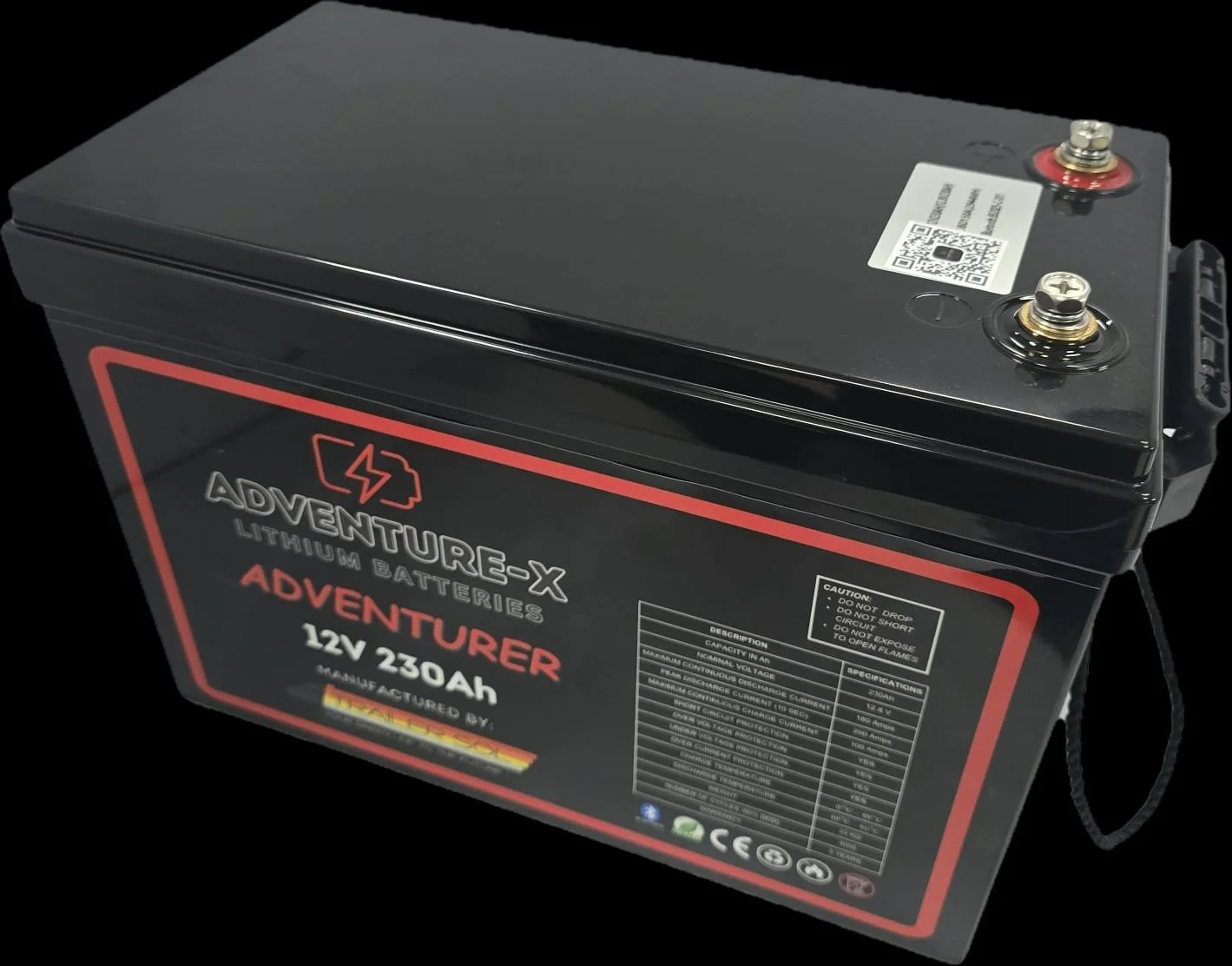 Adventure-X Lithium Battery 230Ah Adventure Range