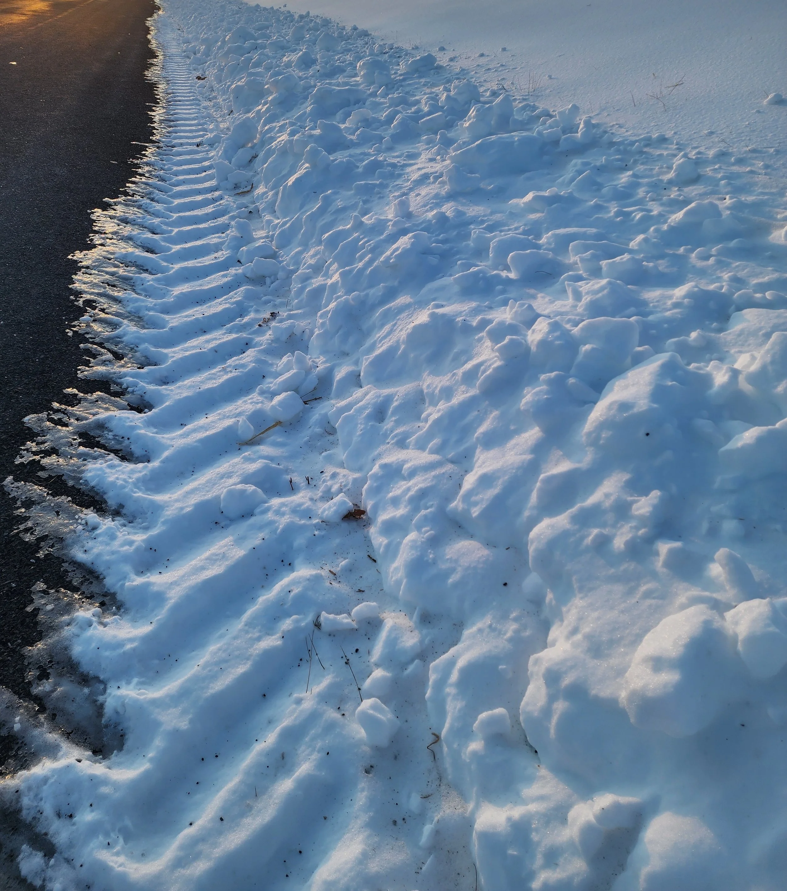 snow textures in nature base child and teen therapy