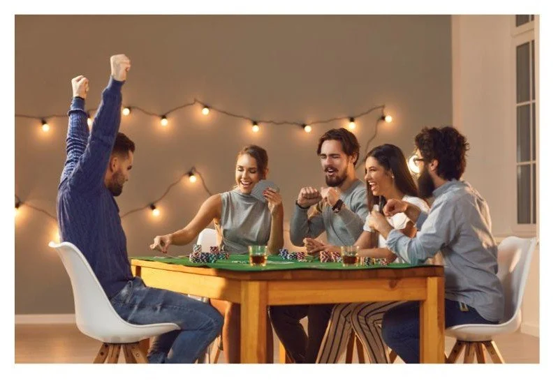 Melissa Deaton Cook provides child and teen therapy in Harrisonburg Virginia. family playing game