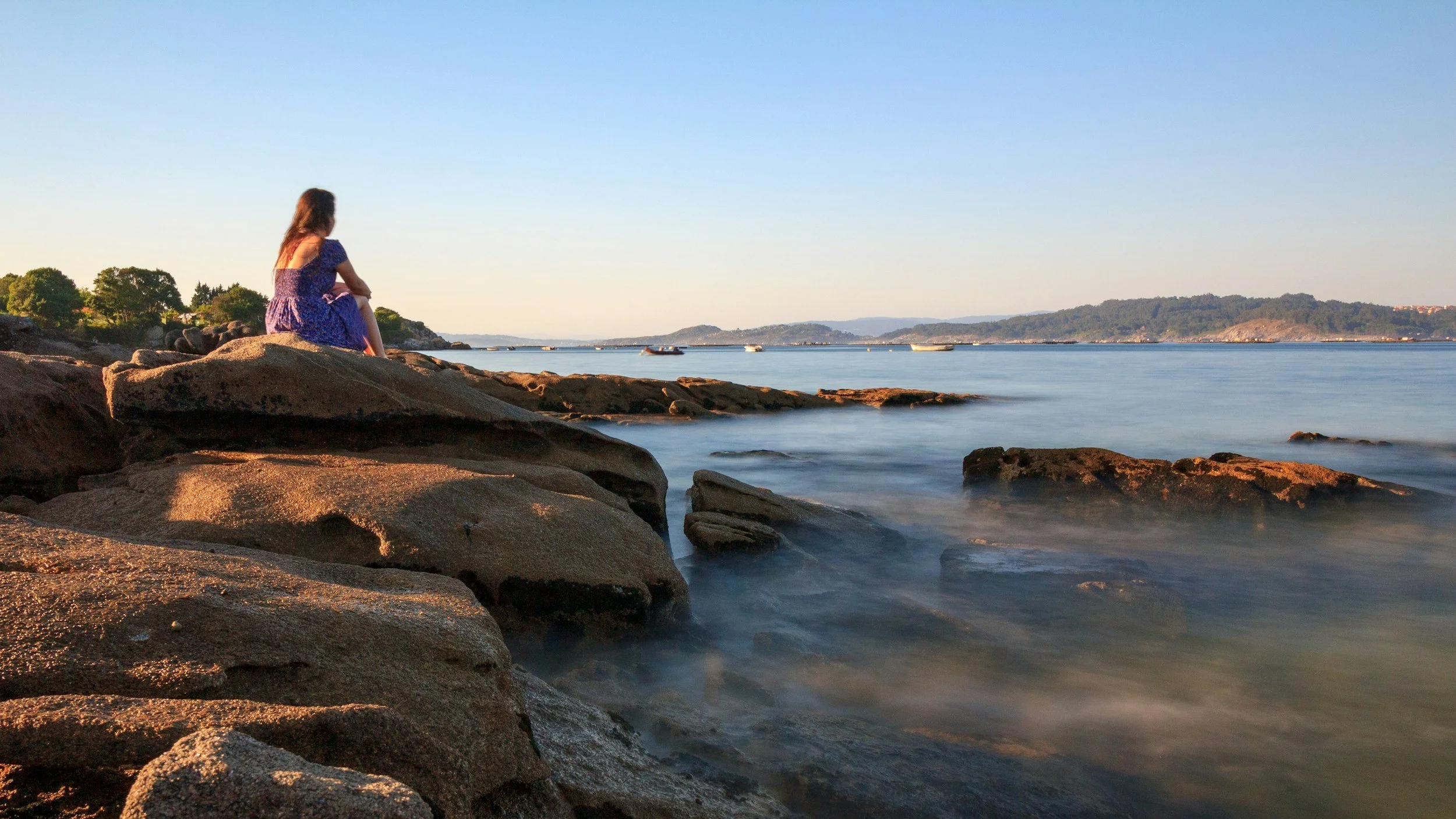 view of the rias baixas
