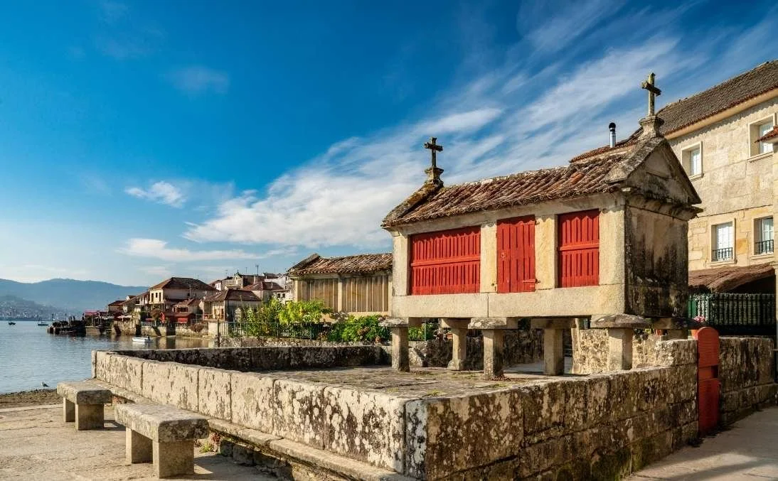 Luxury granite villa and vineyard property in Rias Baixas Galicia