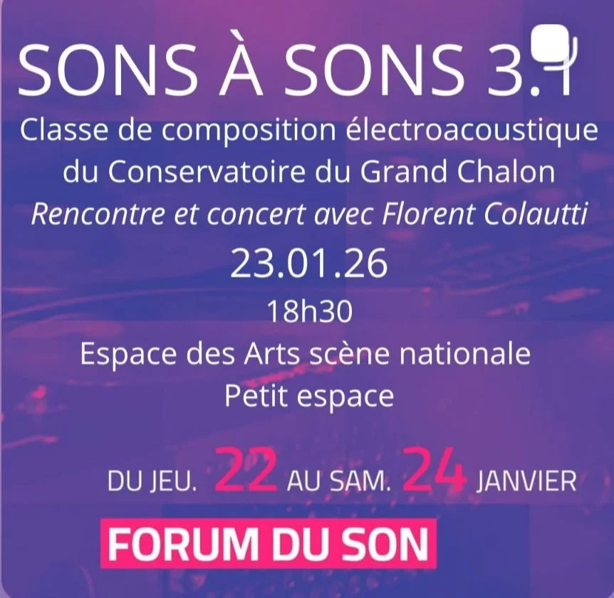 Festival Sons à sons 3.1