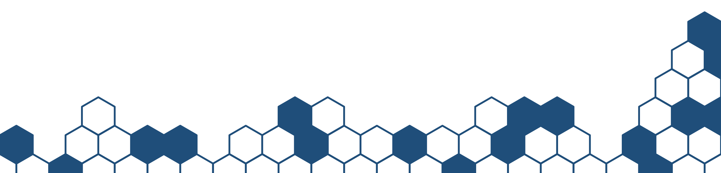 Illustration of a scientific diagram featuring hexagonal molecular structure and chemical symbols.