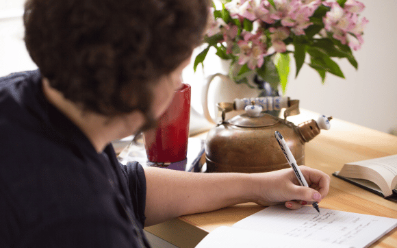 Annie Mesaros is your editor, coach, facilitator, and cheerleader. Book a call today to see how she can support your writing process with individualized services and a virtual Artist's Way Group.