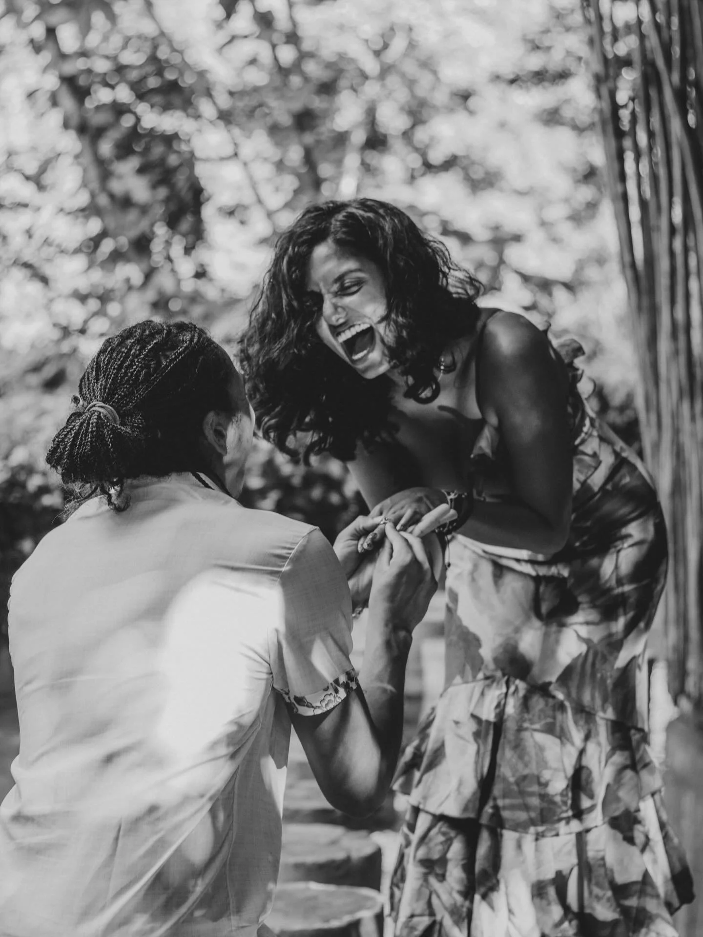 Where the jungle holds its breath and love dares to speak &mdash; she said yes beneath the canopy of the Dominican sunlight, and nature&rsquo;s beauty. This wasn&rsquo;t just a proposal. It was the beginning of the wildest adventure they will ever ta