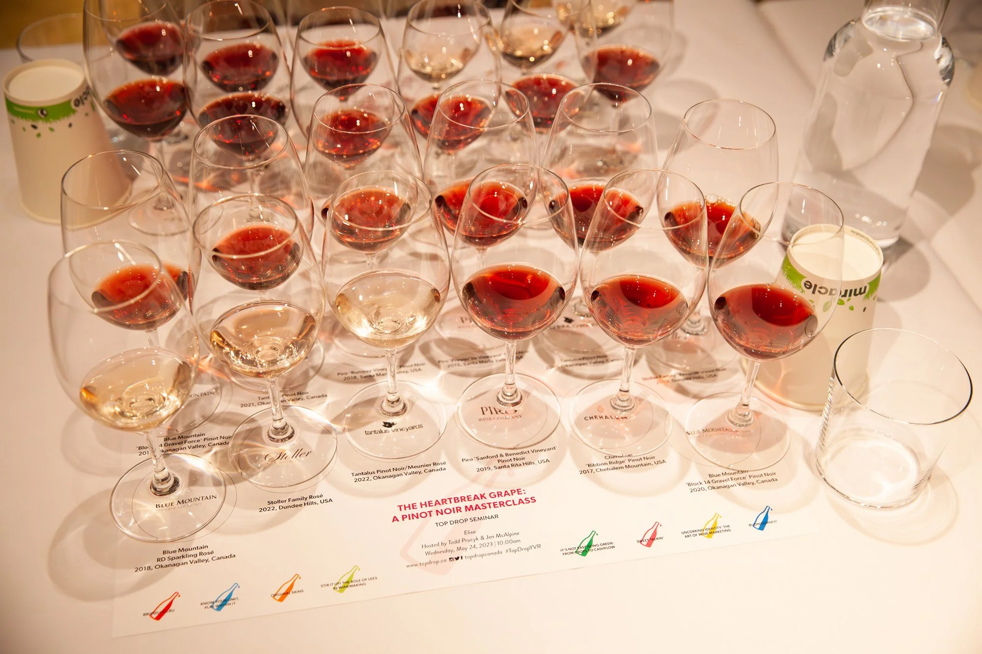 Seminars for the hospitality hosted by Top Drop Wine Festival in Vancouver
