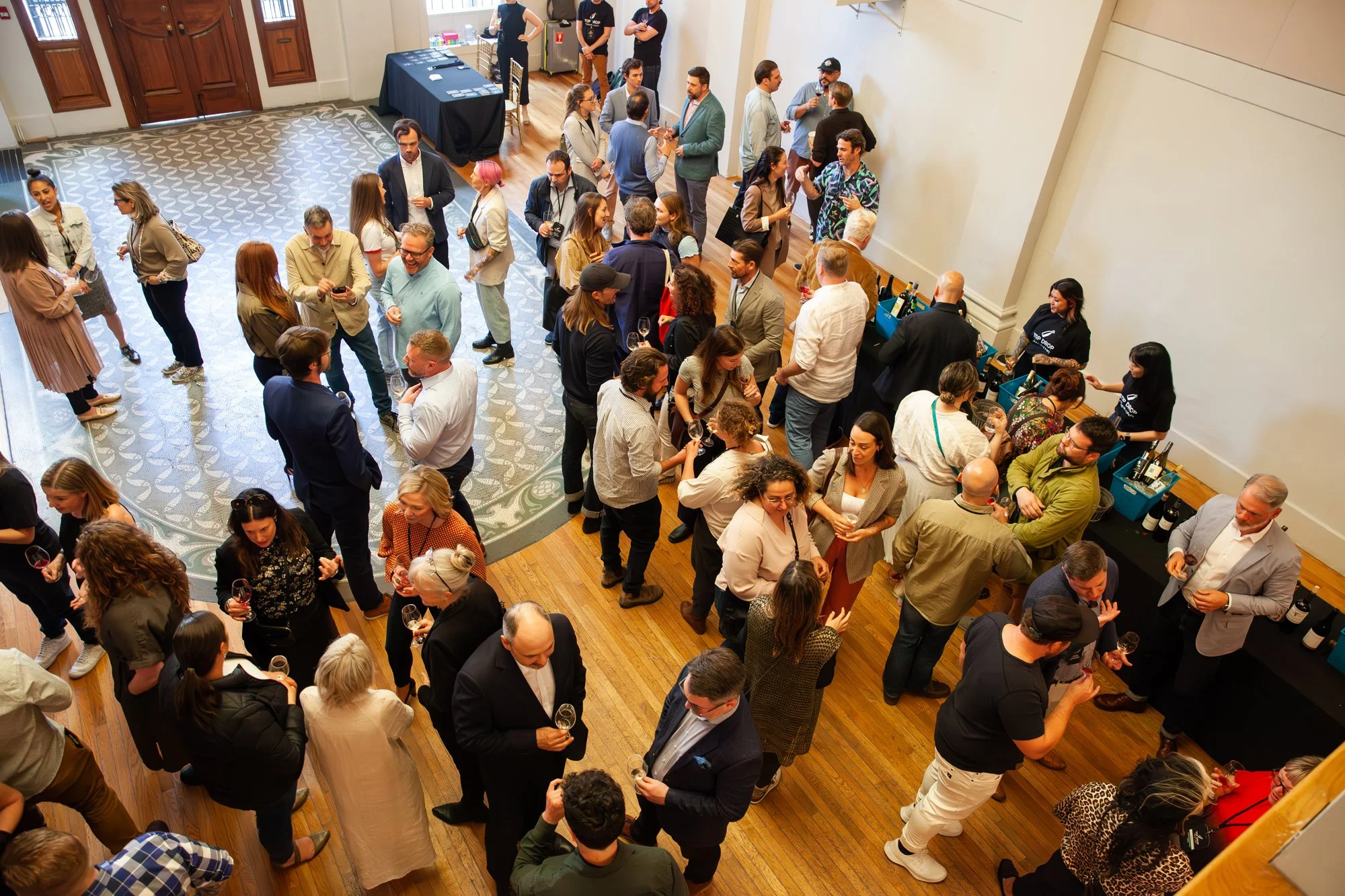 Meeting people who work in wine in Vancouver at Top Drop's Annual Wine Tasting event