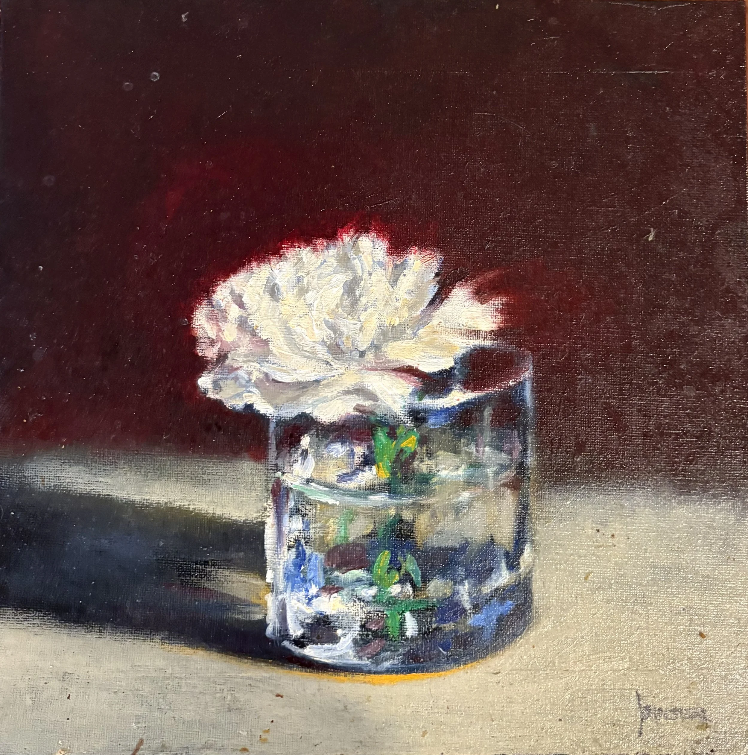 Study:    "Peonies in a Glass"