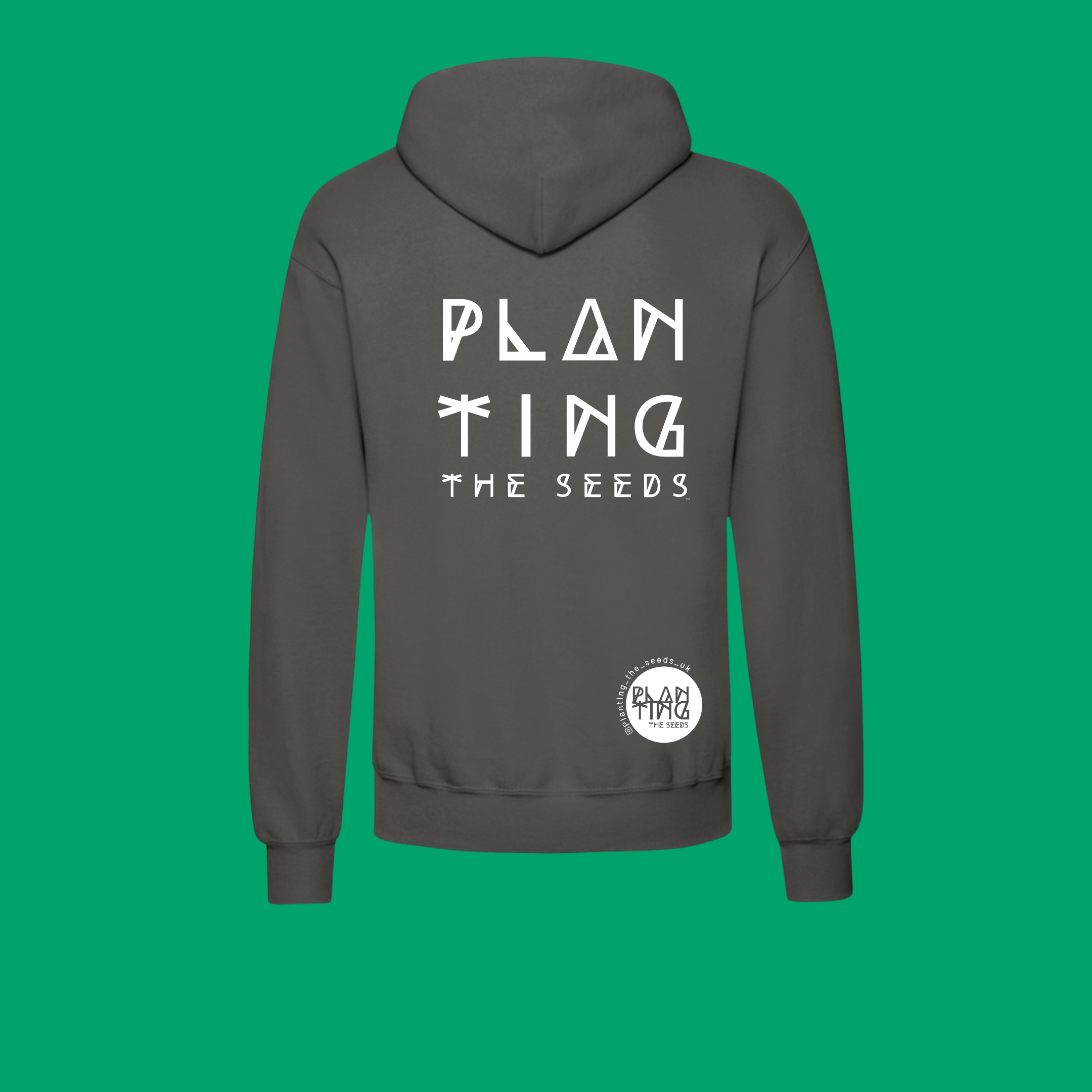 Planting The Seeds Logo Adult Hoodie