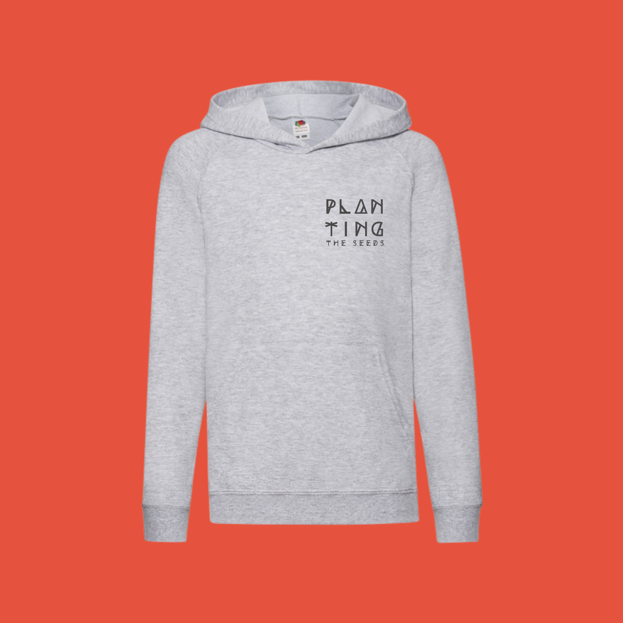 Adults PTS Logo Hoodie F Grey.png
