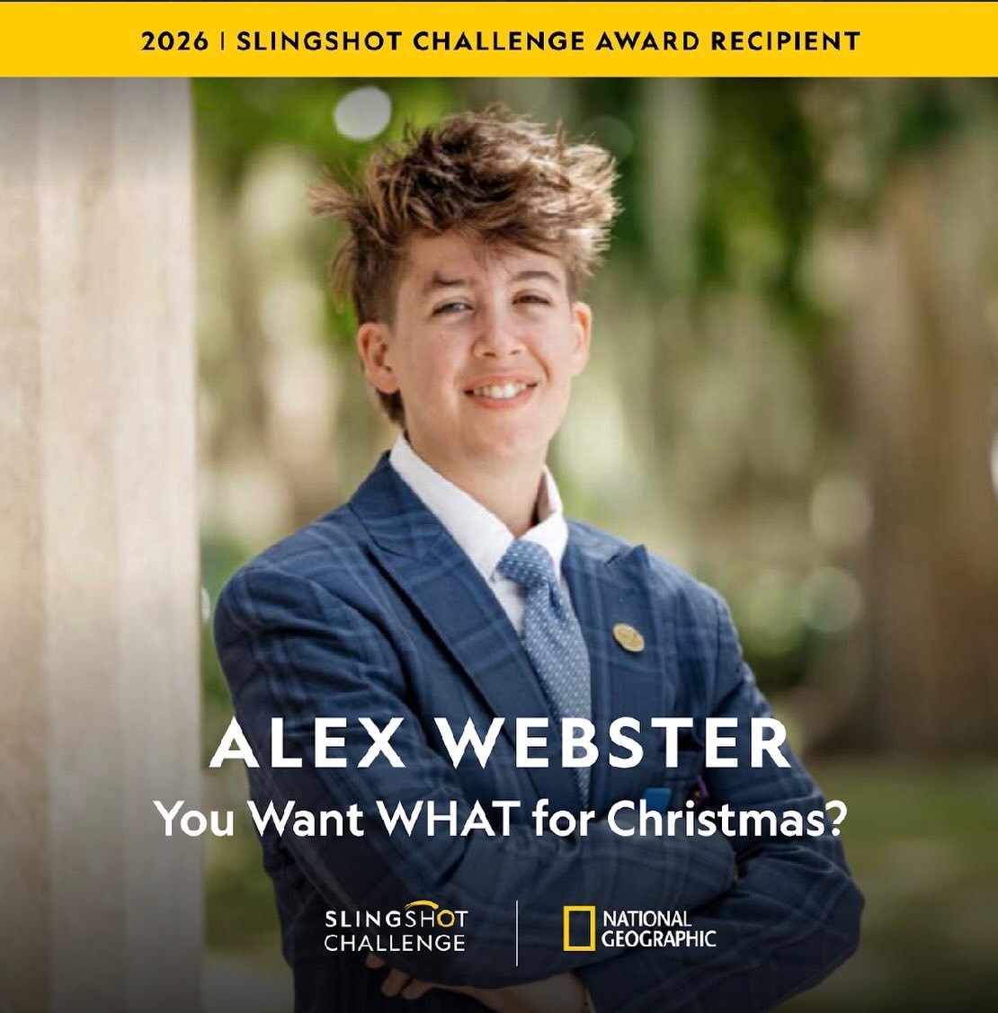 Most people want puppies, kittens, or even hippopotamuses for Christmas, but how about a pet mangrove?

We are incredibly honored to share that Alex Webster&rsquo;s video, &ldquo;You Want What for Christmas?&rdquo;, featuring My Pet Mangrove, was sel