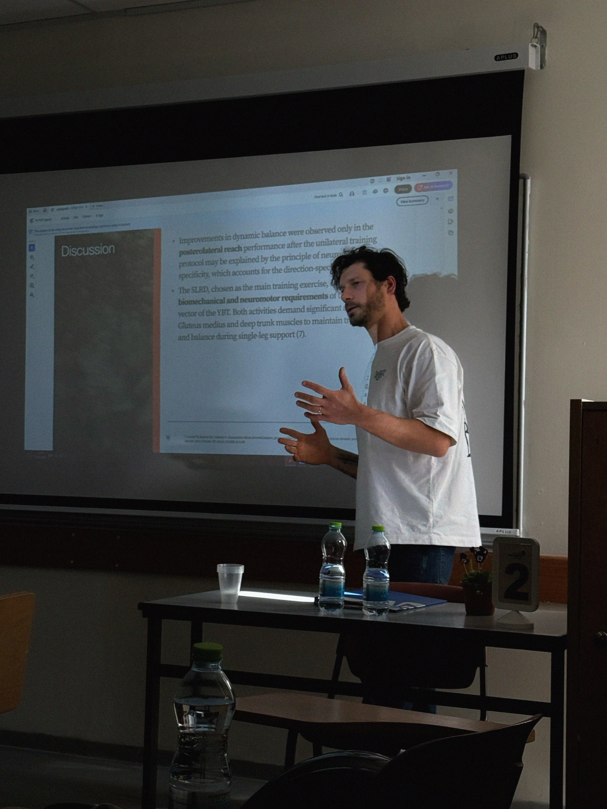 How I researched human muscle asymmetry