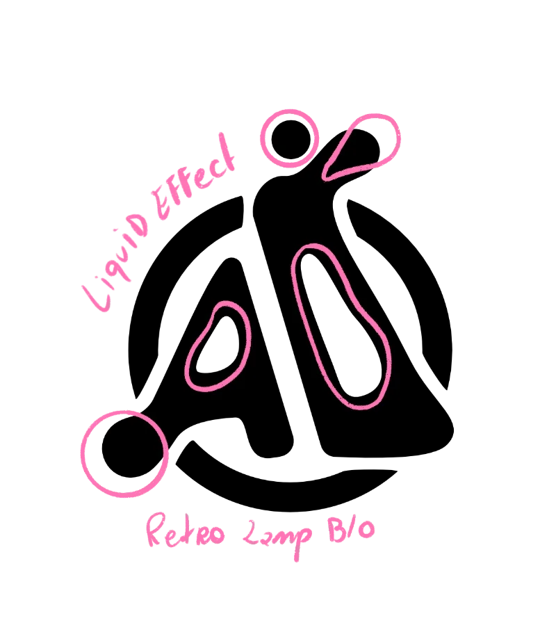 Diagram of a biological cell with labeled parts in pink, including lysosomes, a nucleus, and other cell components.