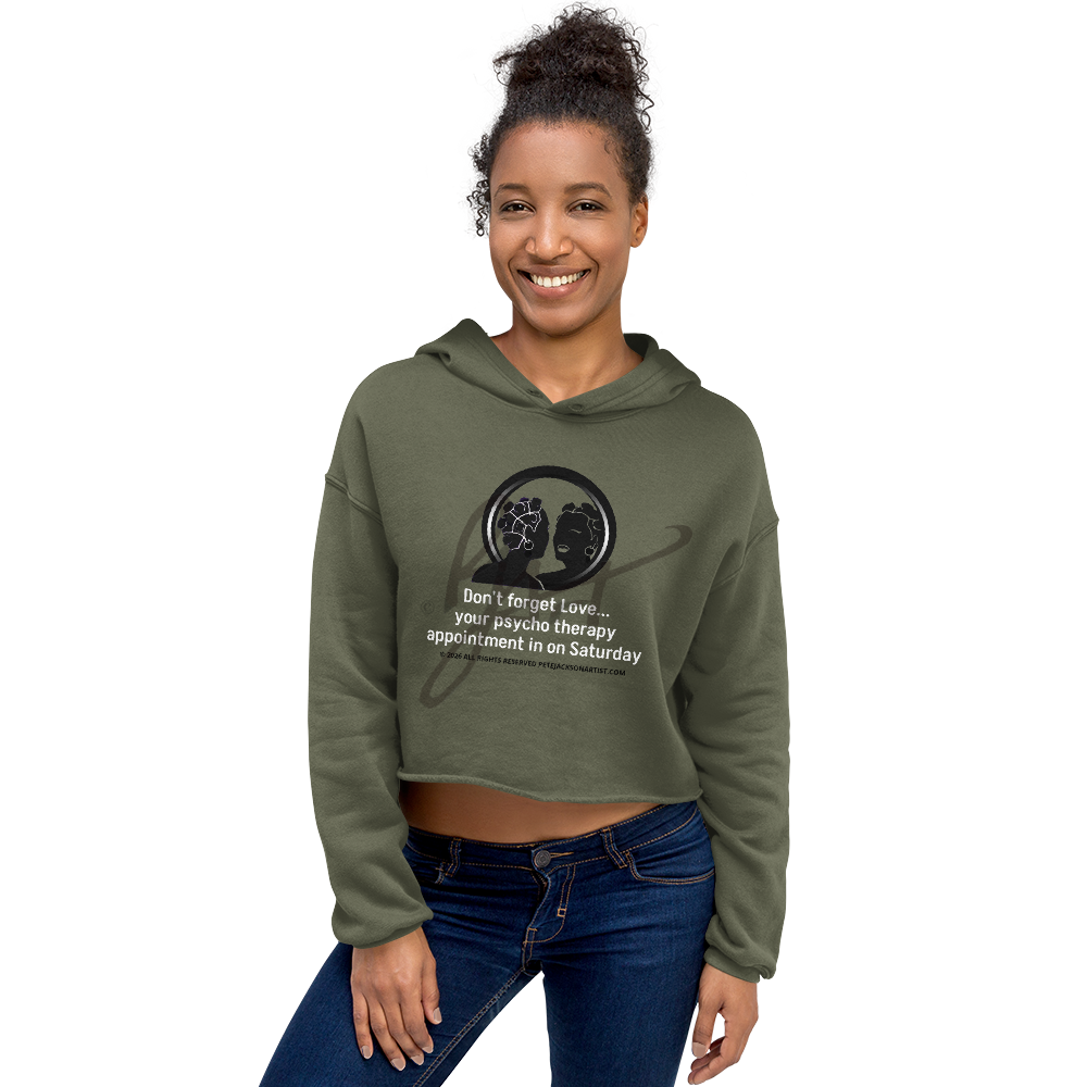 PEMA GenZ Humor - Crop Hoodie