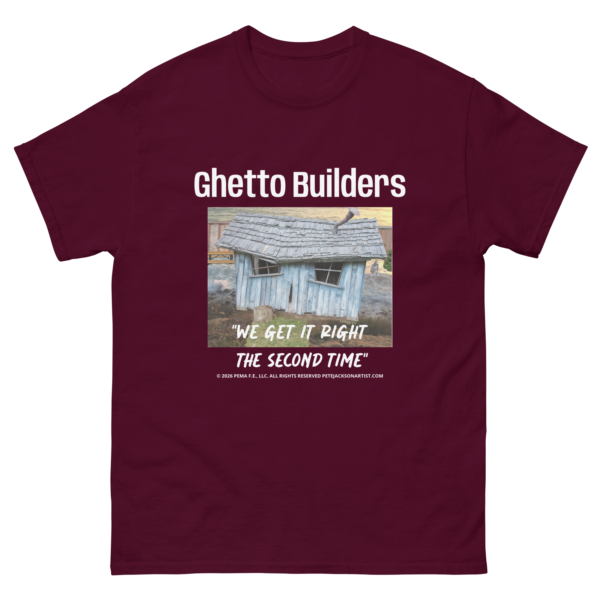 PEMA - Ghetto Builders Unisex classic tee
