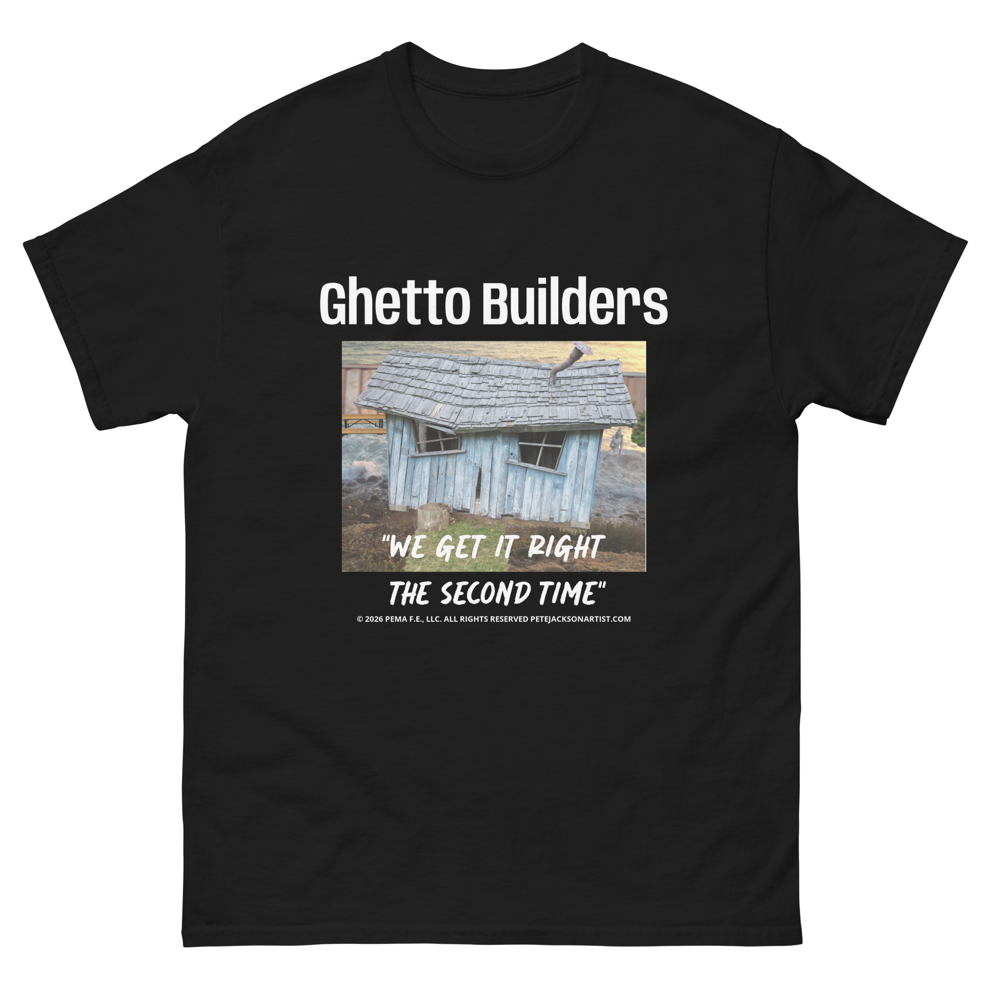 PEMA - Ghetto Builders Unisex classic tee