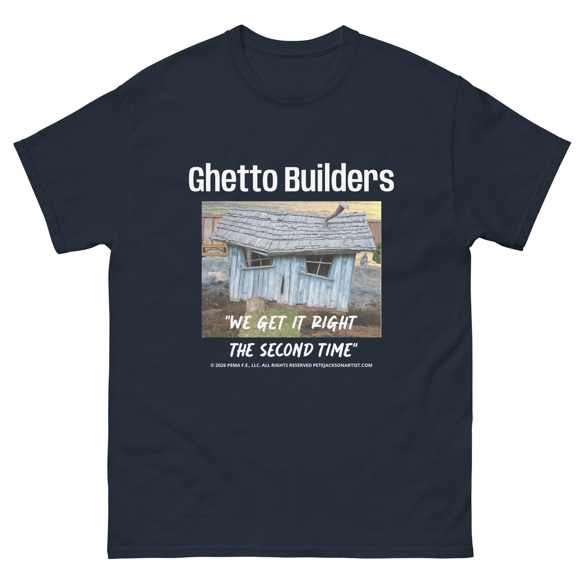 PEMA - Ghetto Builders Unisex classic tee
