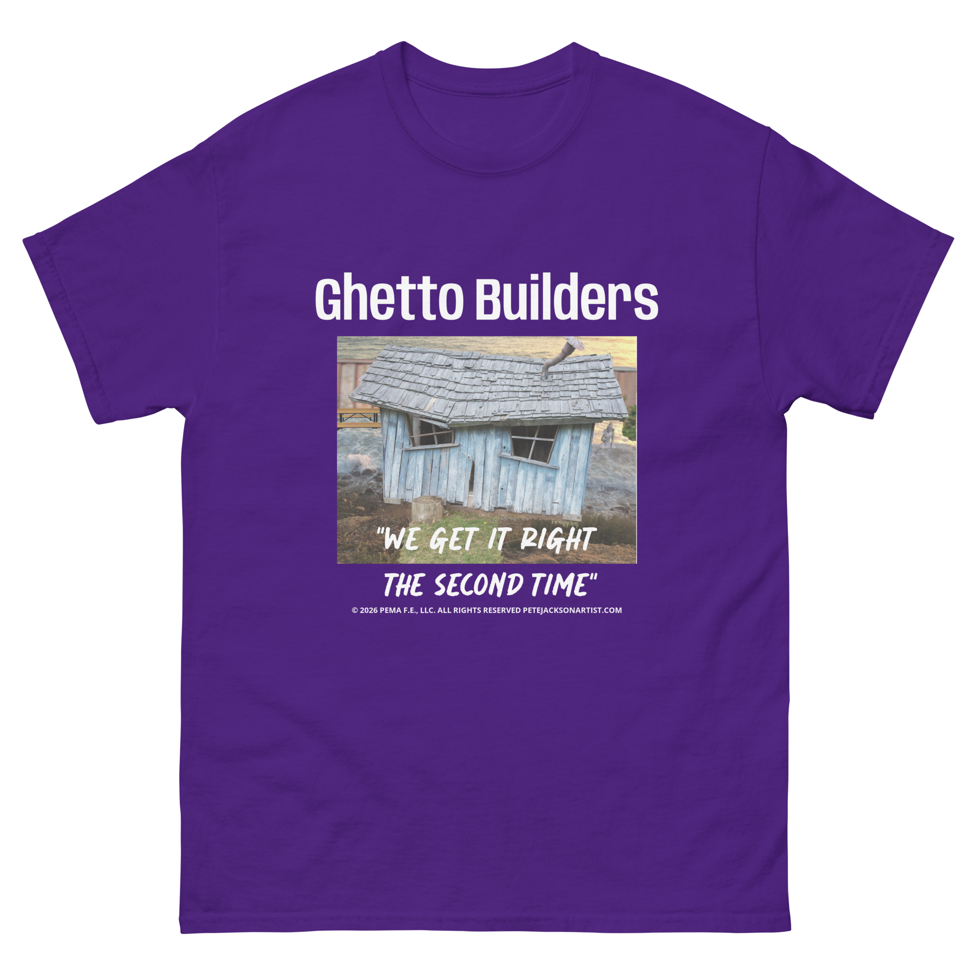 PEMA - Ghetto Builders Unisex classic tee