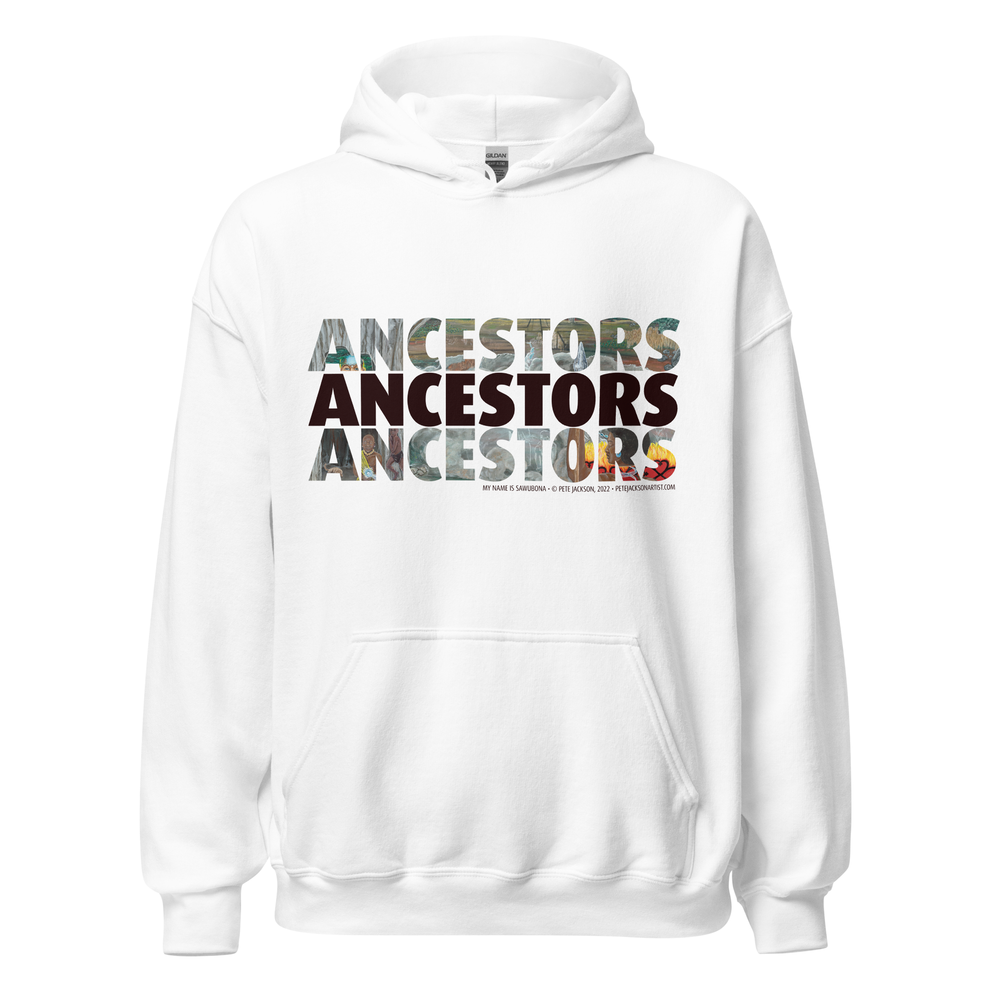 Ancestors Unisex Hoodie by Pete Jackson