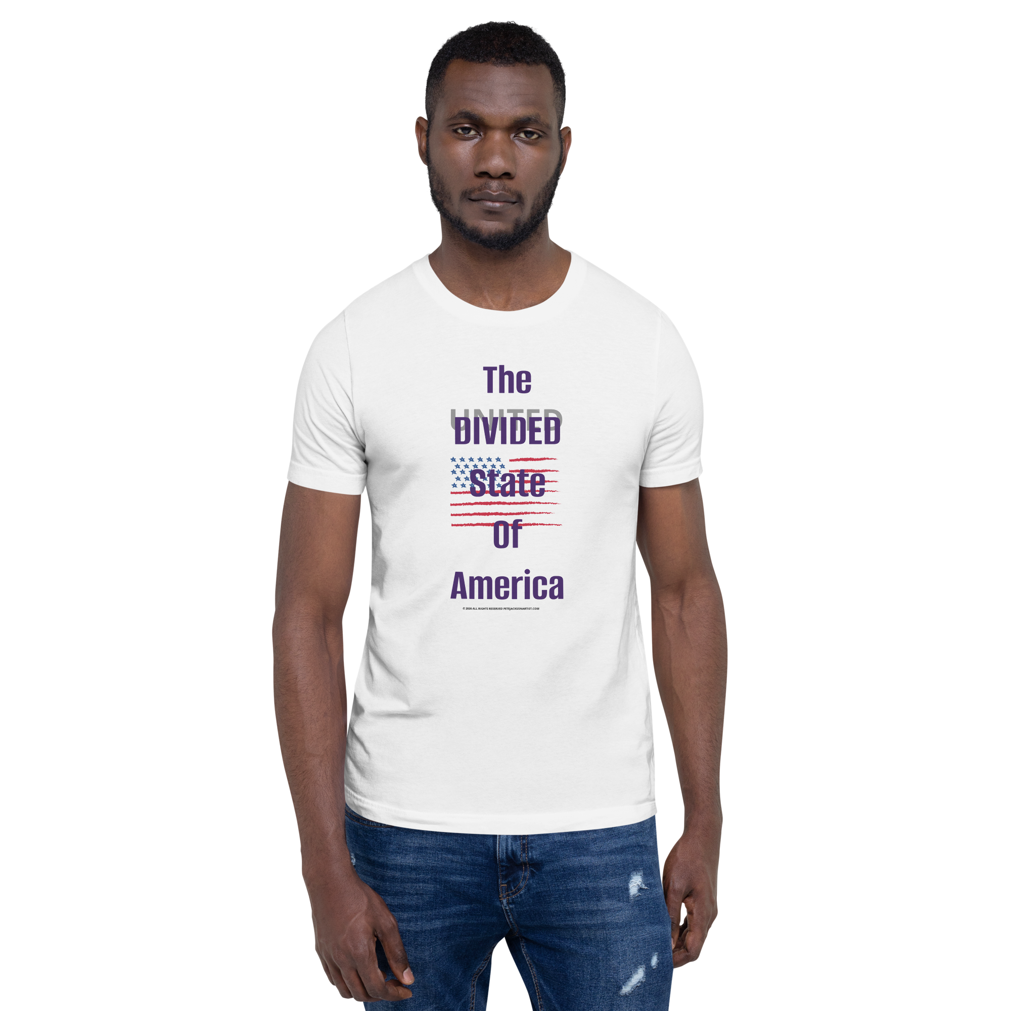 “The Divided State” Unisex Tee by PEMA