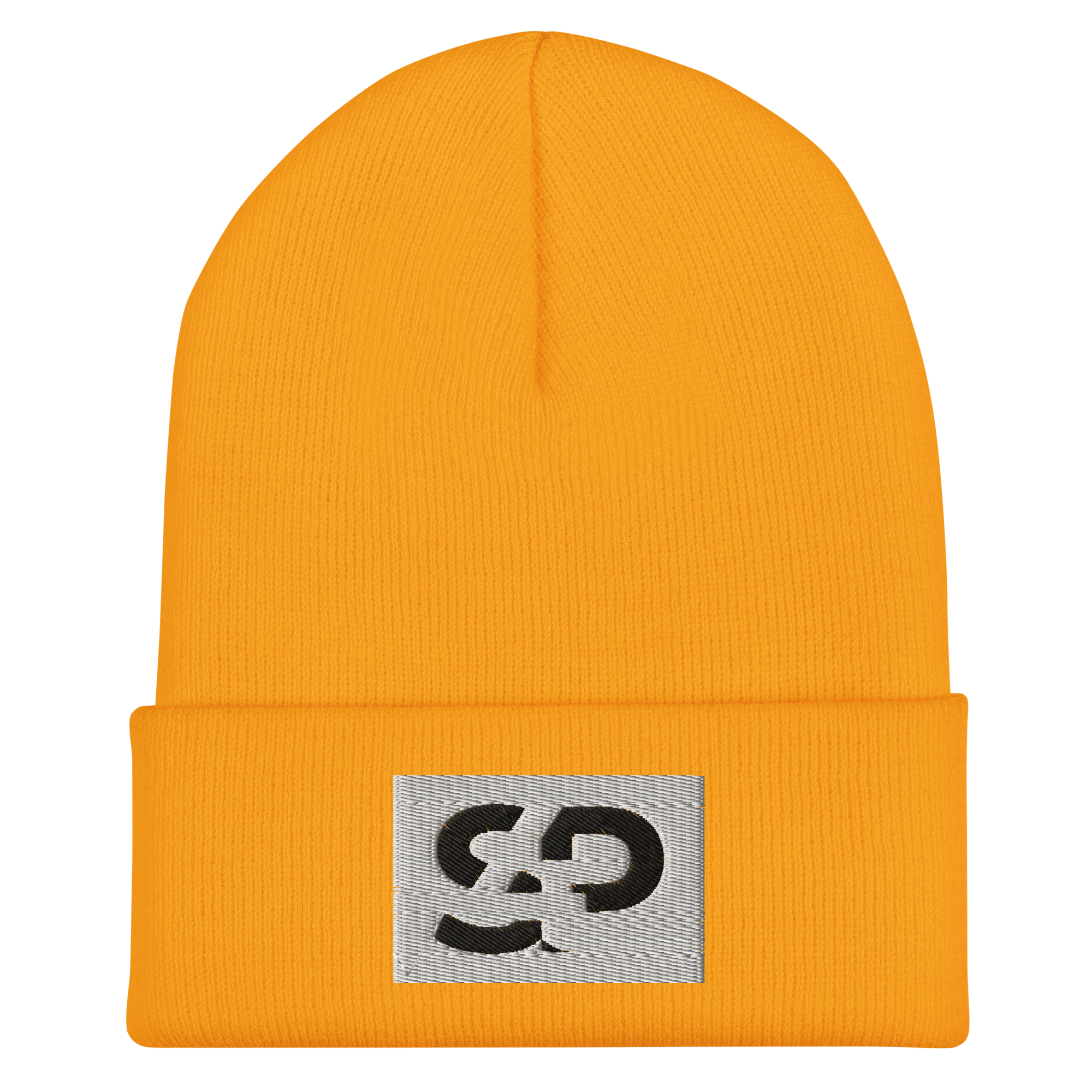 cuffed-beanie-gold-front-6a0c648a5576d.png