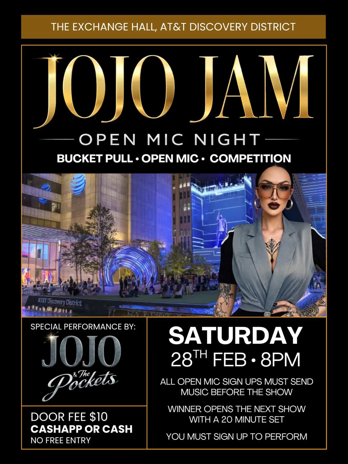 JOJO Jam Open Mic