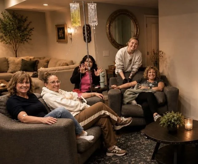 Group IV infusions for bridal showers, baby showers, bachelorette parties, and ladies' nights in Stark County, Ohio.