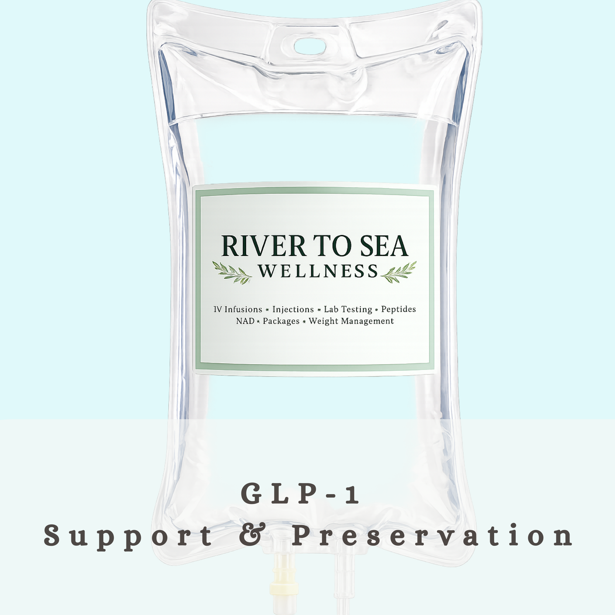 GLP-1 Support & Preservation IV infusion for GLP-1 users hair loss, muscle elasticity, energy levels